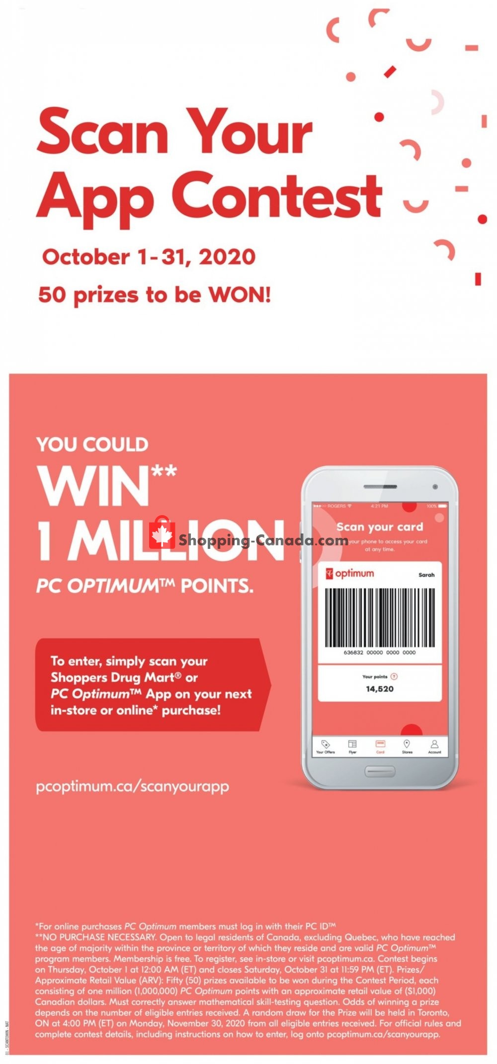 Shoppers Drug Mart flyer from Saturday October 17, 2020 to Thursday October 22, 2020 - page 24