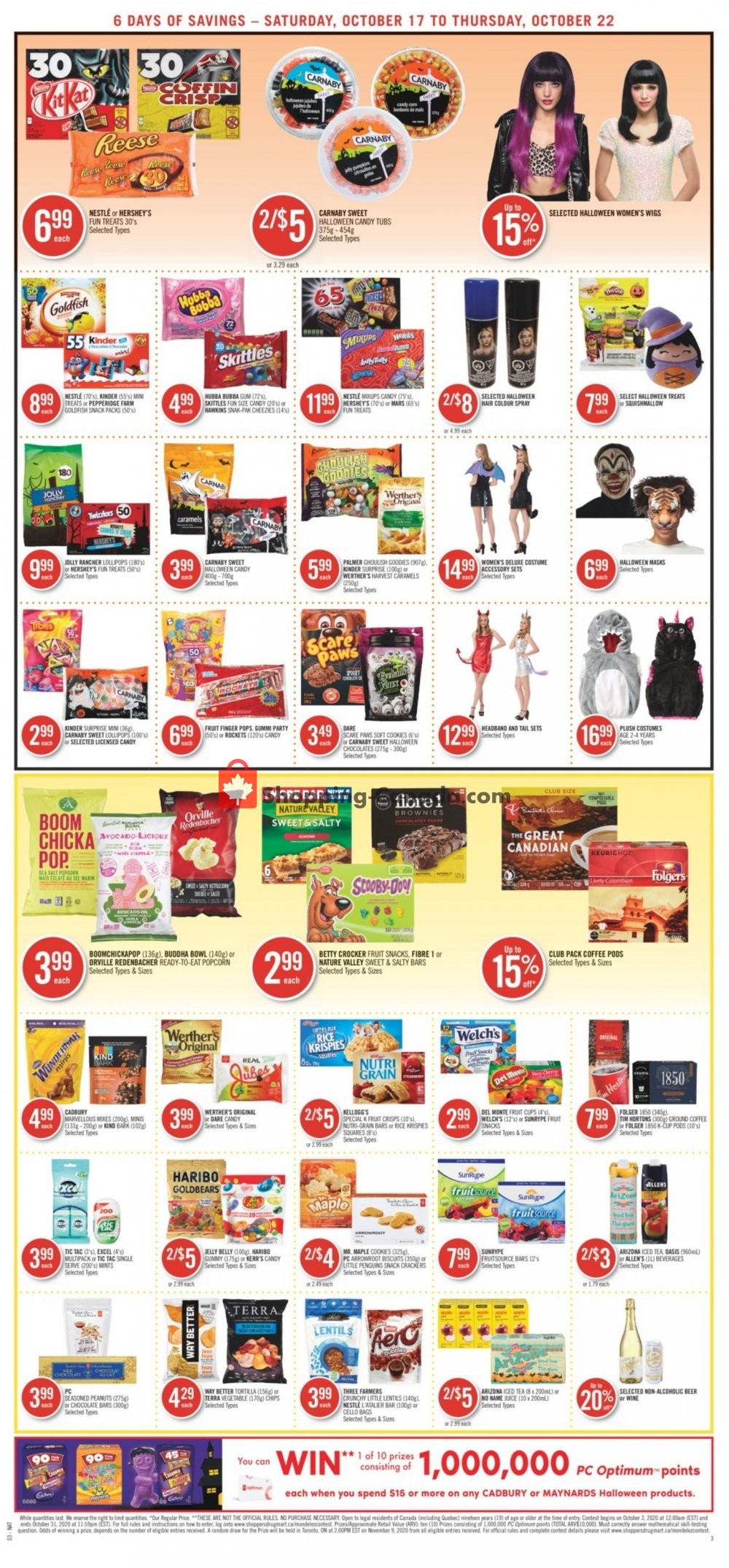 Shoppers Drug Mart flyer from Saturday October 17, 2020 to Thursday October 22, 2020 - page 8