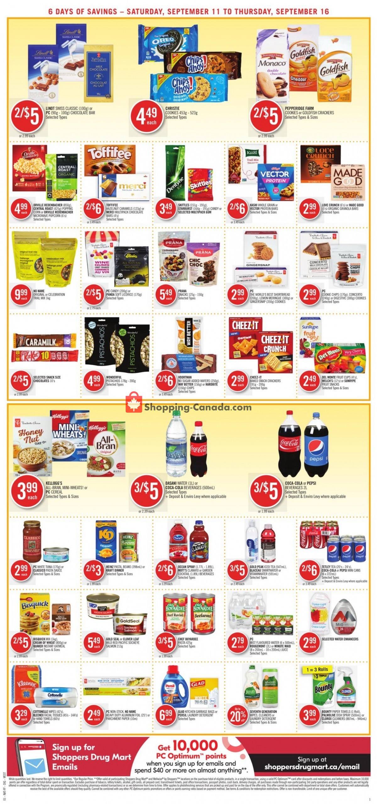 Shoppers Drug Mart flyer from Saturday September 11, 2021 to Thursday September 16, 2021 - page 10