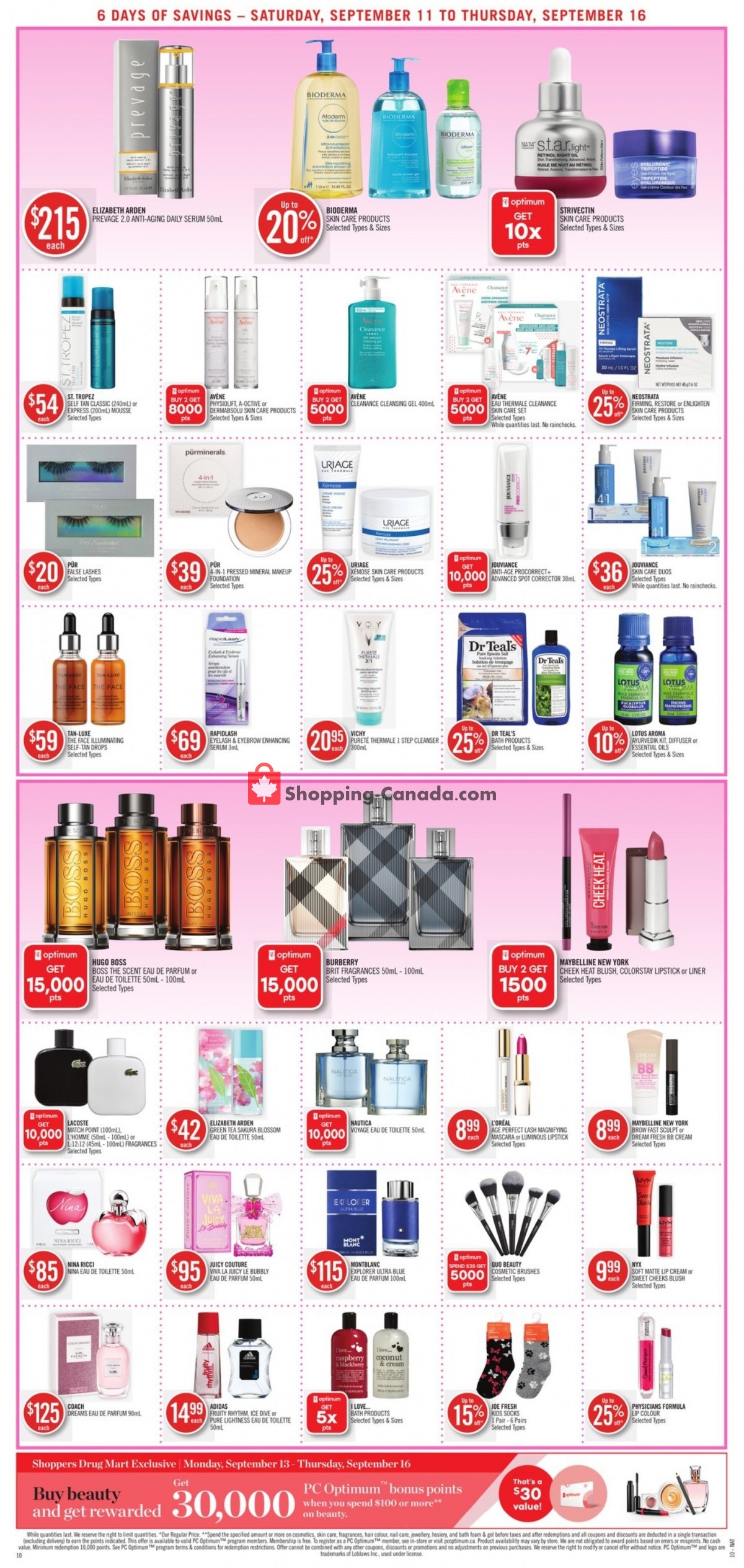 Shoppers Drug Mart flyer from Saturday September 11, 2021 to Thursday September 16, 2021 - page 16
