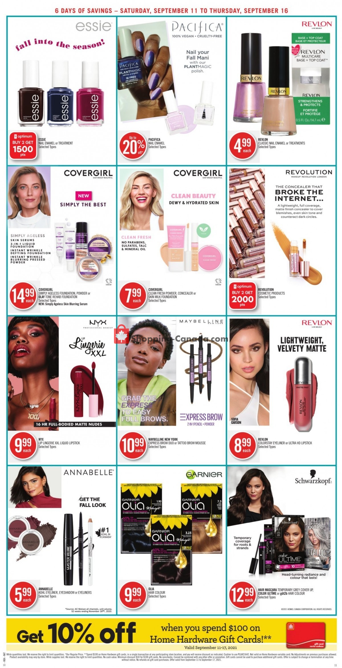 Shoppers Drug Mart flyer from Saturday September 11, 2021 to Thursday September 16, 2021 - page 17