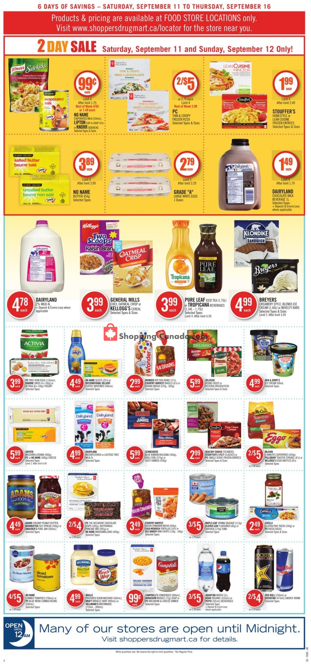 Shoppers Drug Mart flyer from Saturday September 11, 2021 to Thursday September 16, 2021 - page 8