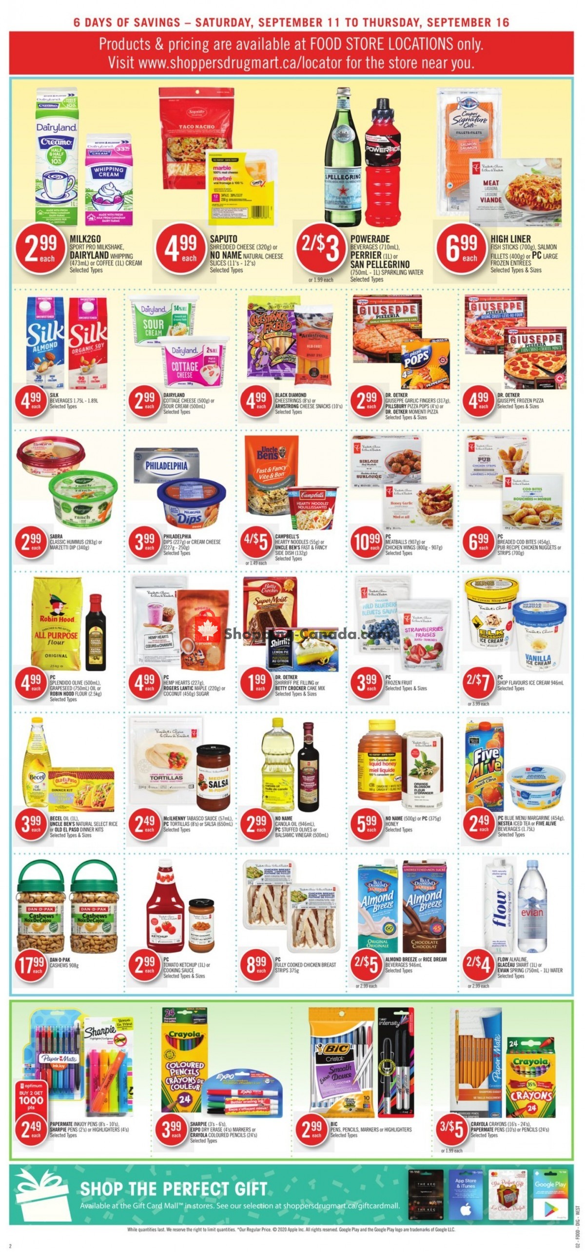 Shoppers Drug Mart flyer from Saturday September 11, 2021 to Thursday September 16, 2021 - page 9