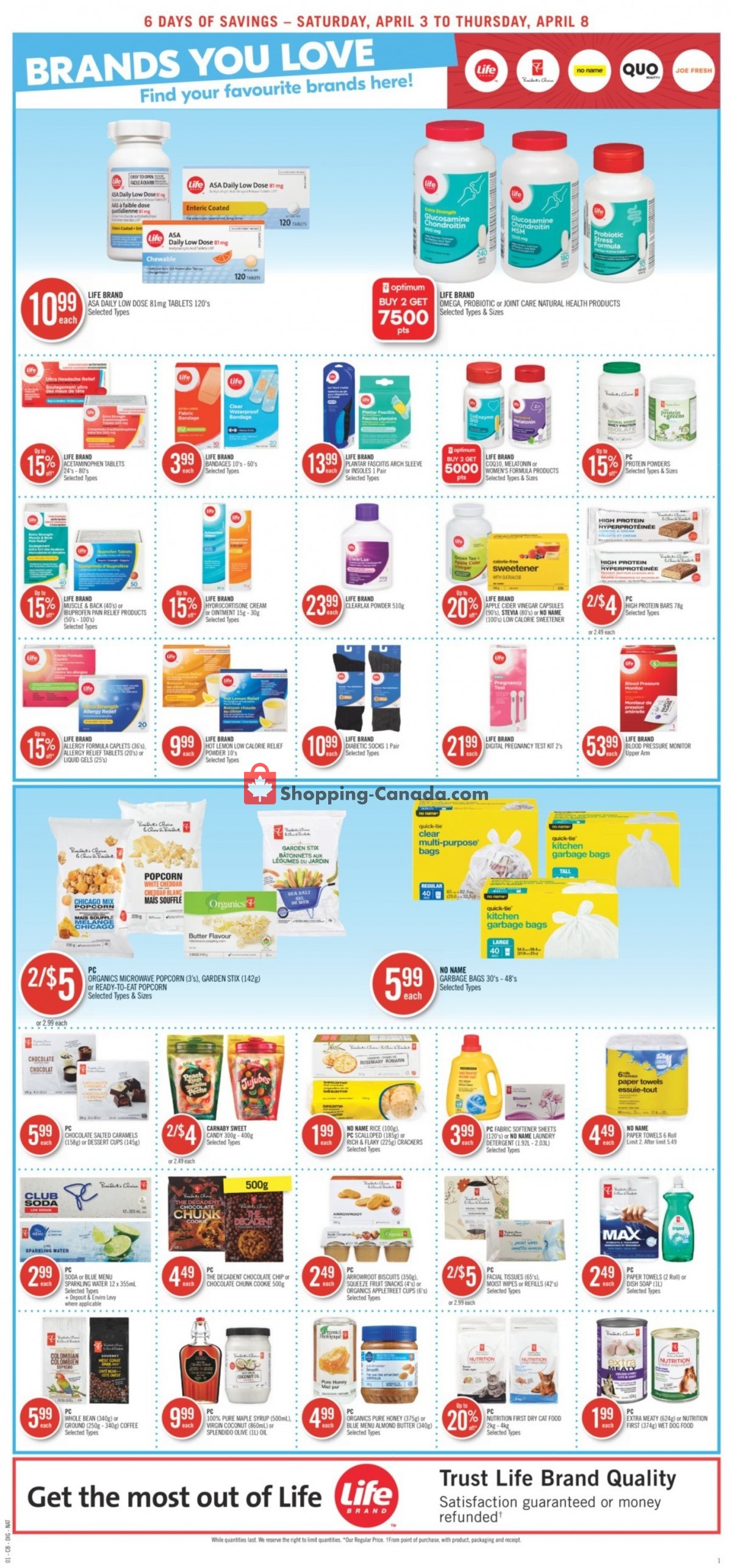 Shoppers Drug Mart flyer from Saturday April 3, 2021 to Thursday April 8, 2021 - page 13