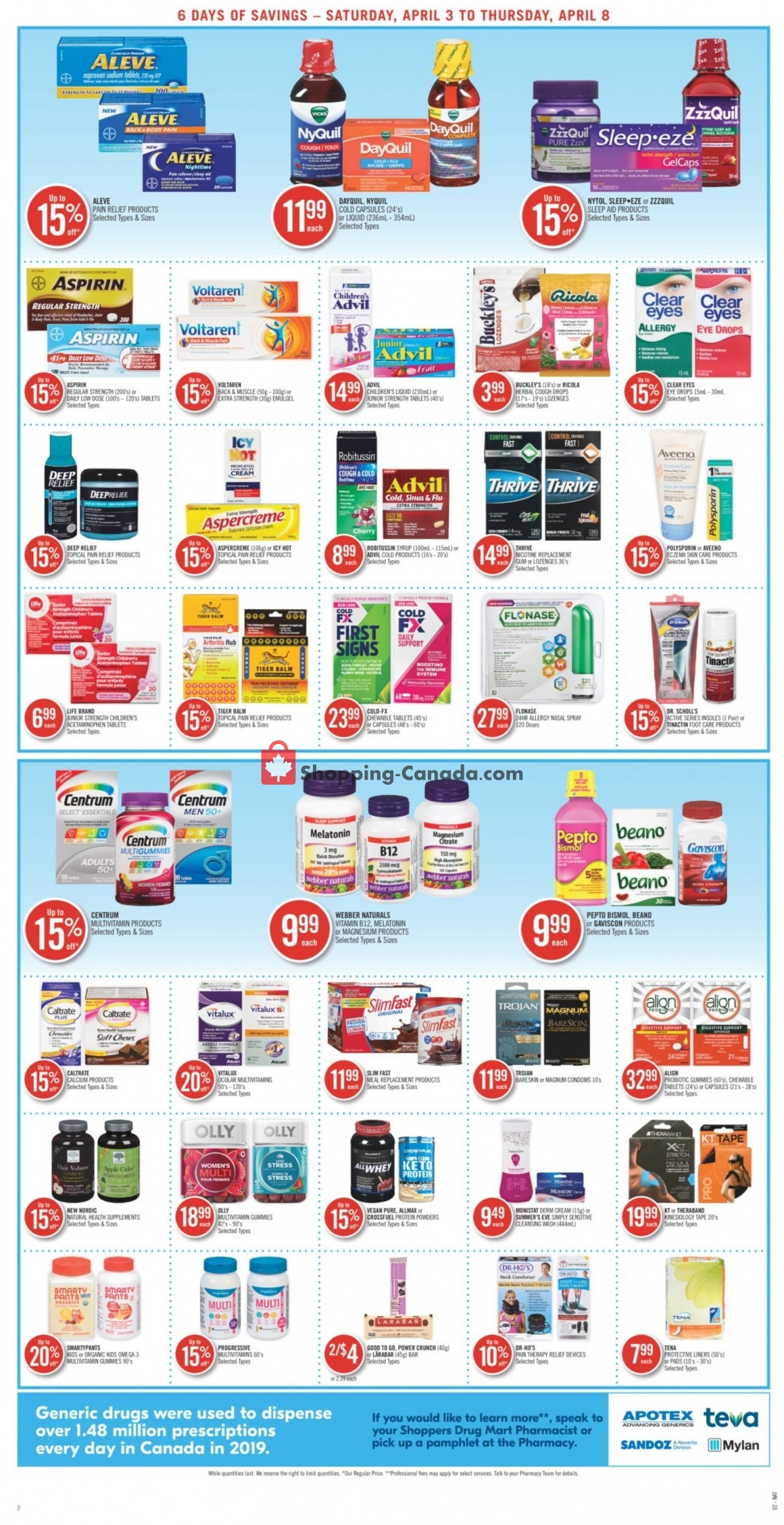 Shoppers Drug Mart flyer from Saturday April 3, 2021 to Thursday April 8, 2021 - page 5