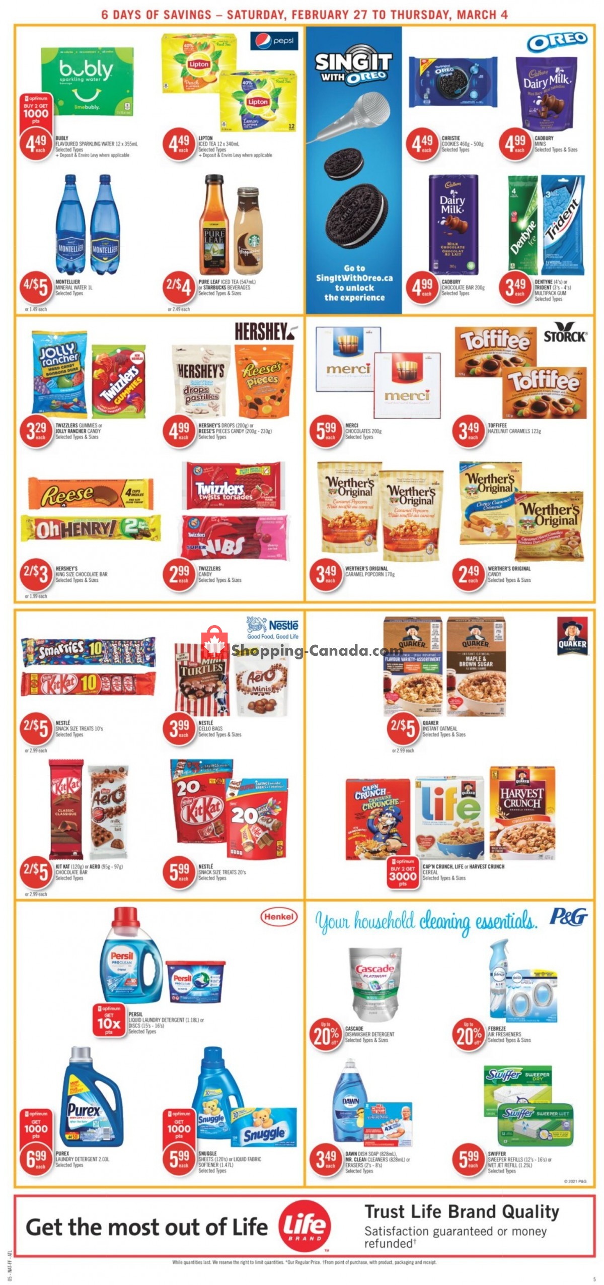 Shoppers Drug Mart flyer from Saturday February 27, 2021 to Thursday March 4, 2021 - page 12
