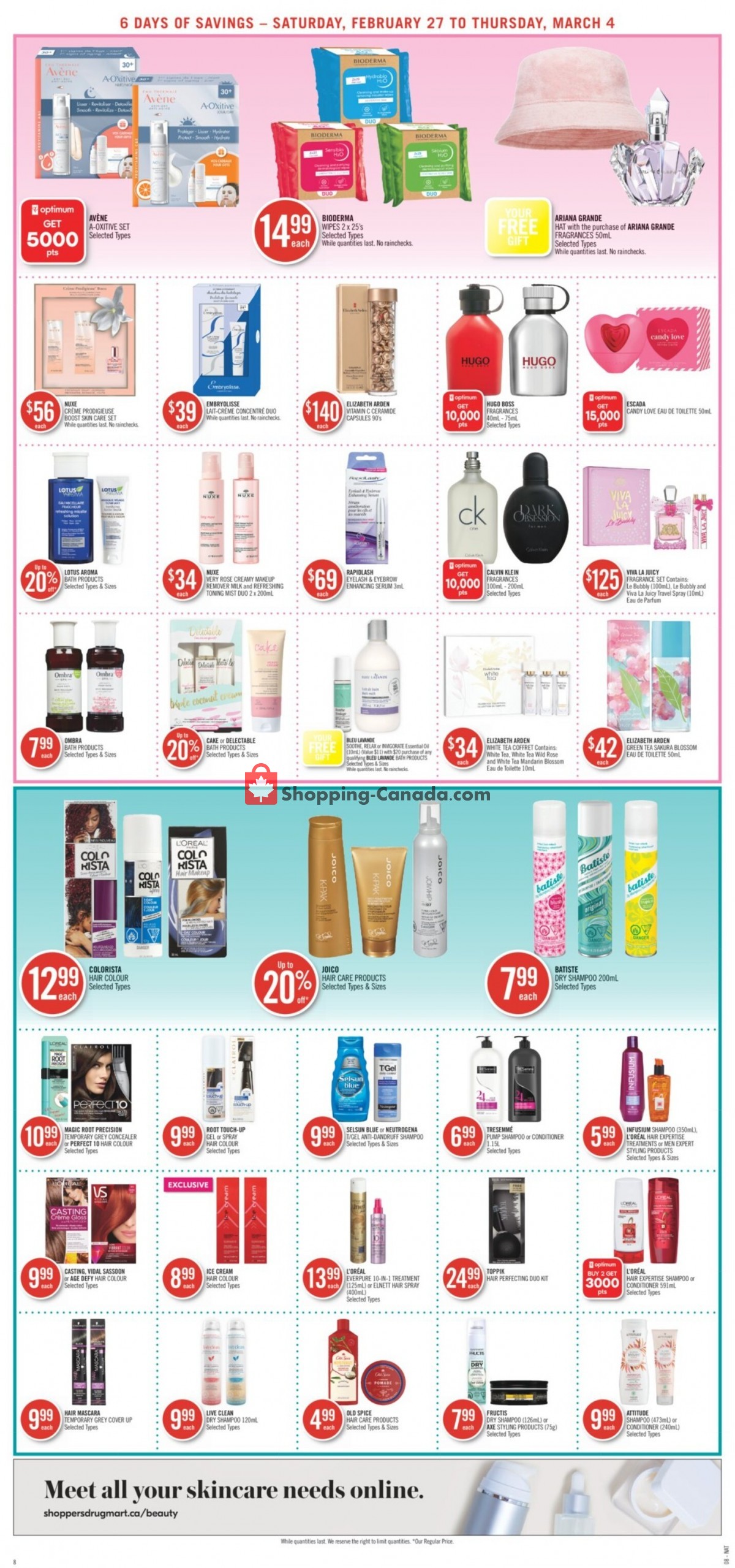 Shoppers Drug Mart flyer from Saturday February 27, 2021 to Thursday March 4, 2021 - page 16