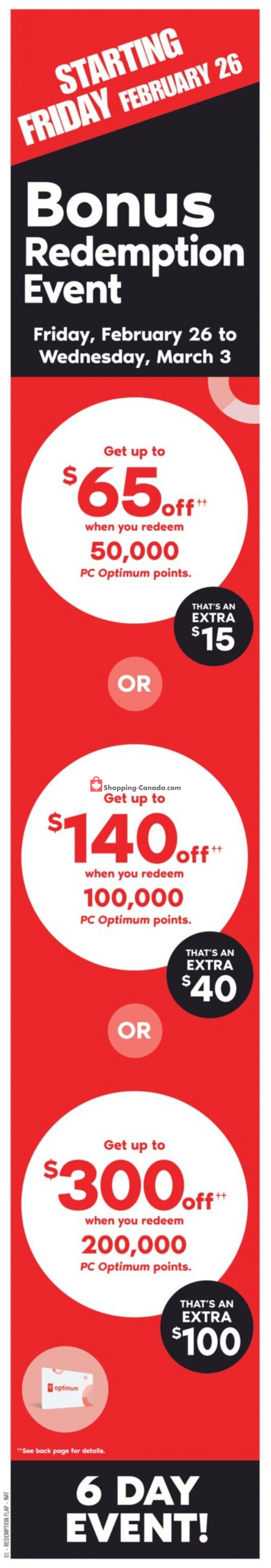 Shoppers Drug Mart flyer from Saturday February 27, 2021 to Thursday March 4, 2021 - page 2