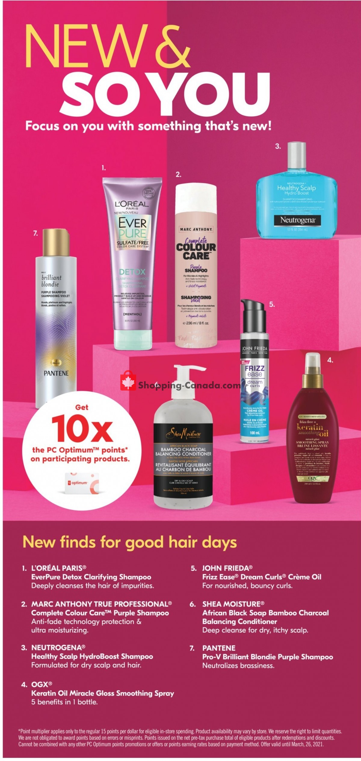 Shoppers Drug Mart flyer from Saturday February 27, 2021 to Thursday March 4, 2021 - page 21