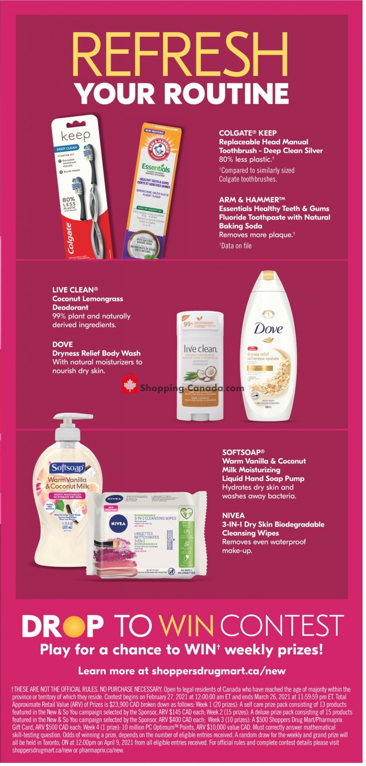 Shoppers Drug Mart flyer from Saturday February 27, 2021 to Thursday March 4, 2021 - page 22