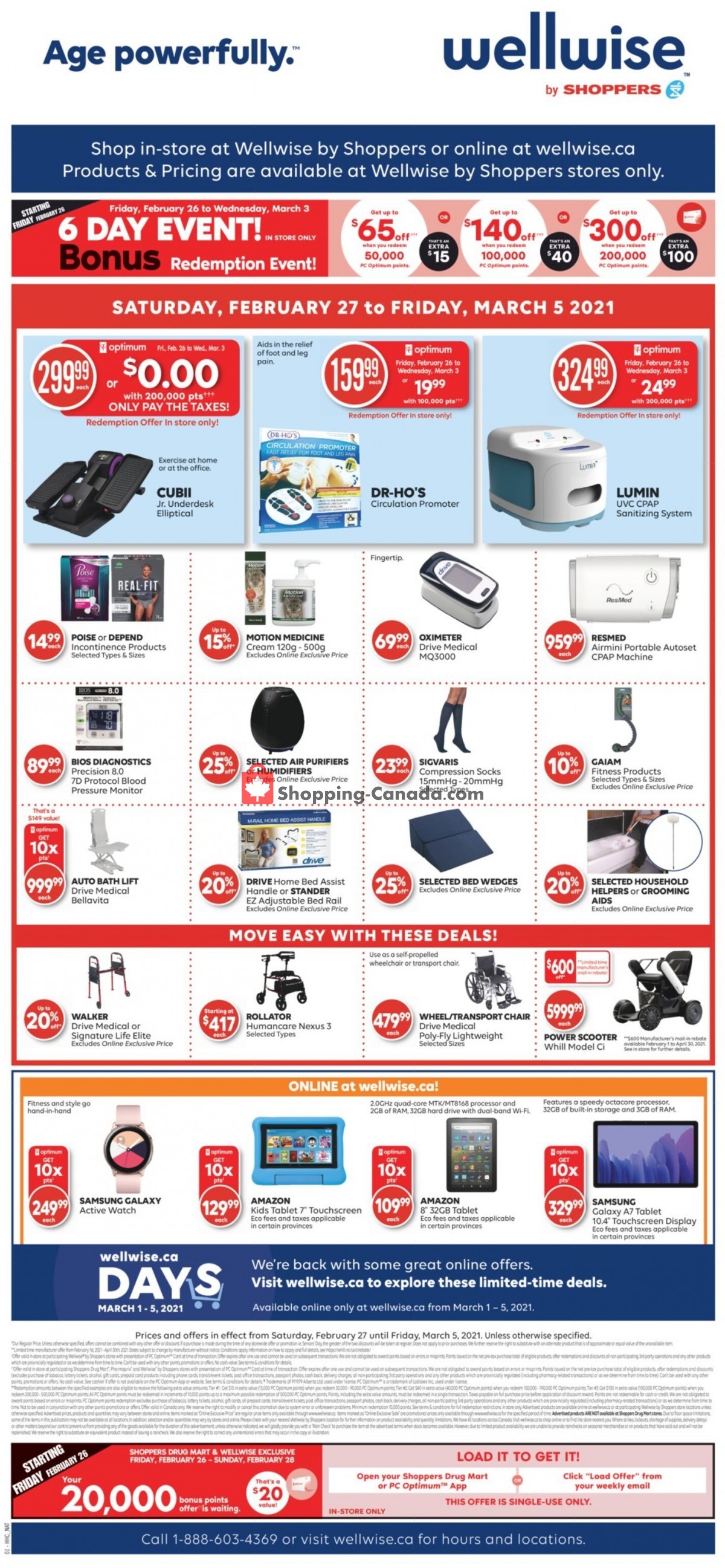 Shoppers Drug Mart flyer from Saturday February 27, 2021 to Thursday March 4, 2021 - page 23