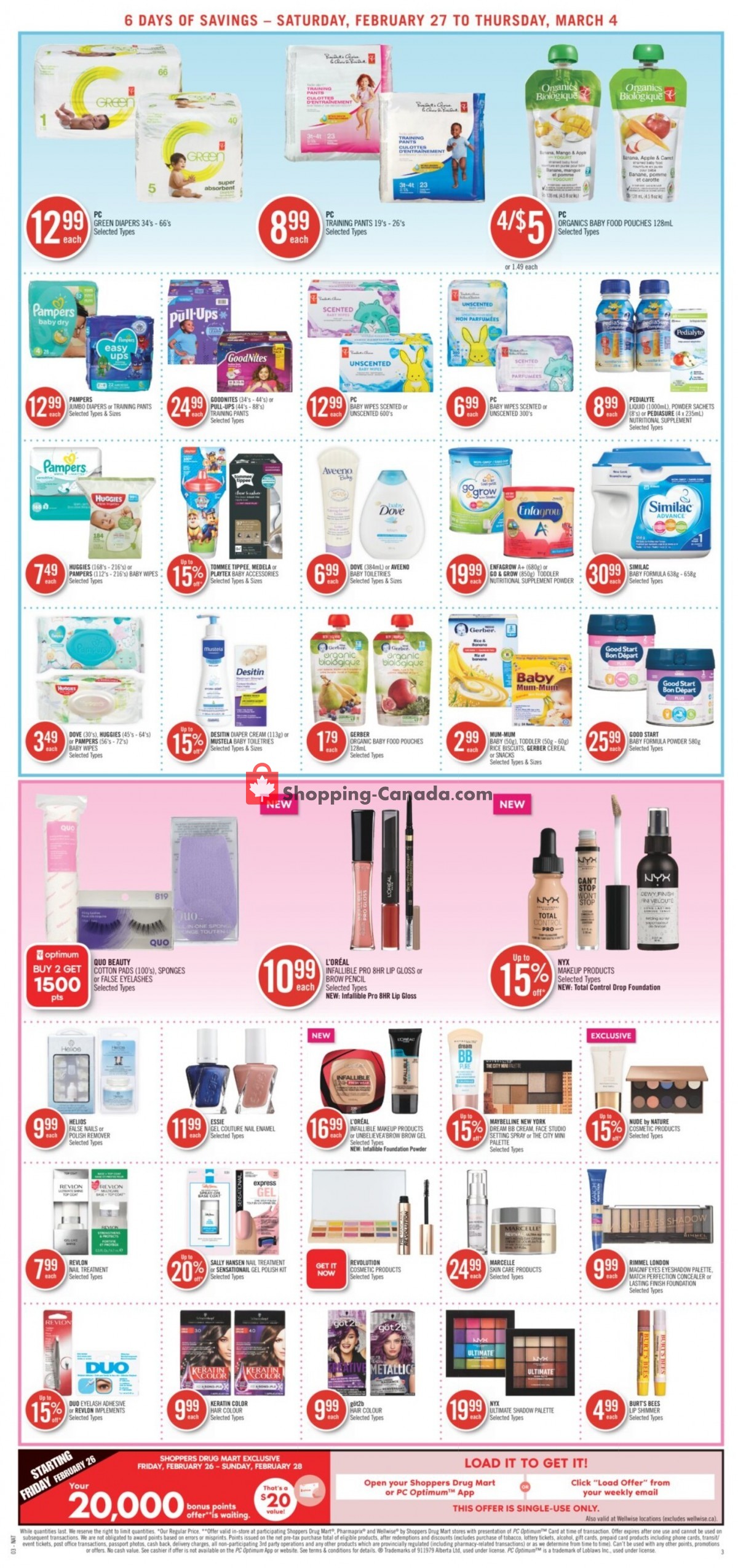Shoppers Drug Mart flyer from Saturday February 27, 2021 to Thursday March 4, 2021 - page 8