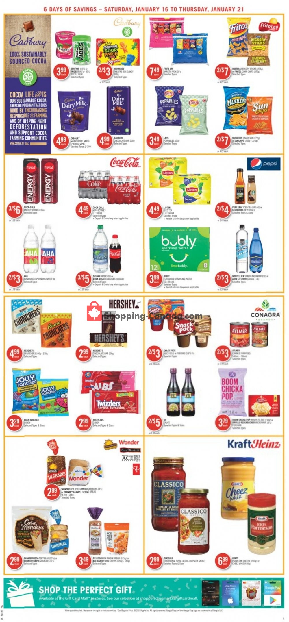 Shoppers Drug Mart flyer from Saturday January 16, 2021 to Thursday January 21, 2021 - page 13