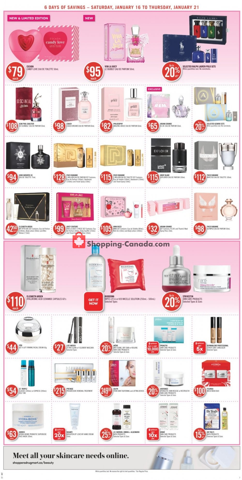 Shoppers Drug Mart flyer from Saturday January 16, 2021 to Thursday January 21, 2021 - page 16