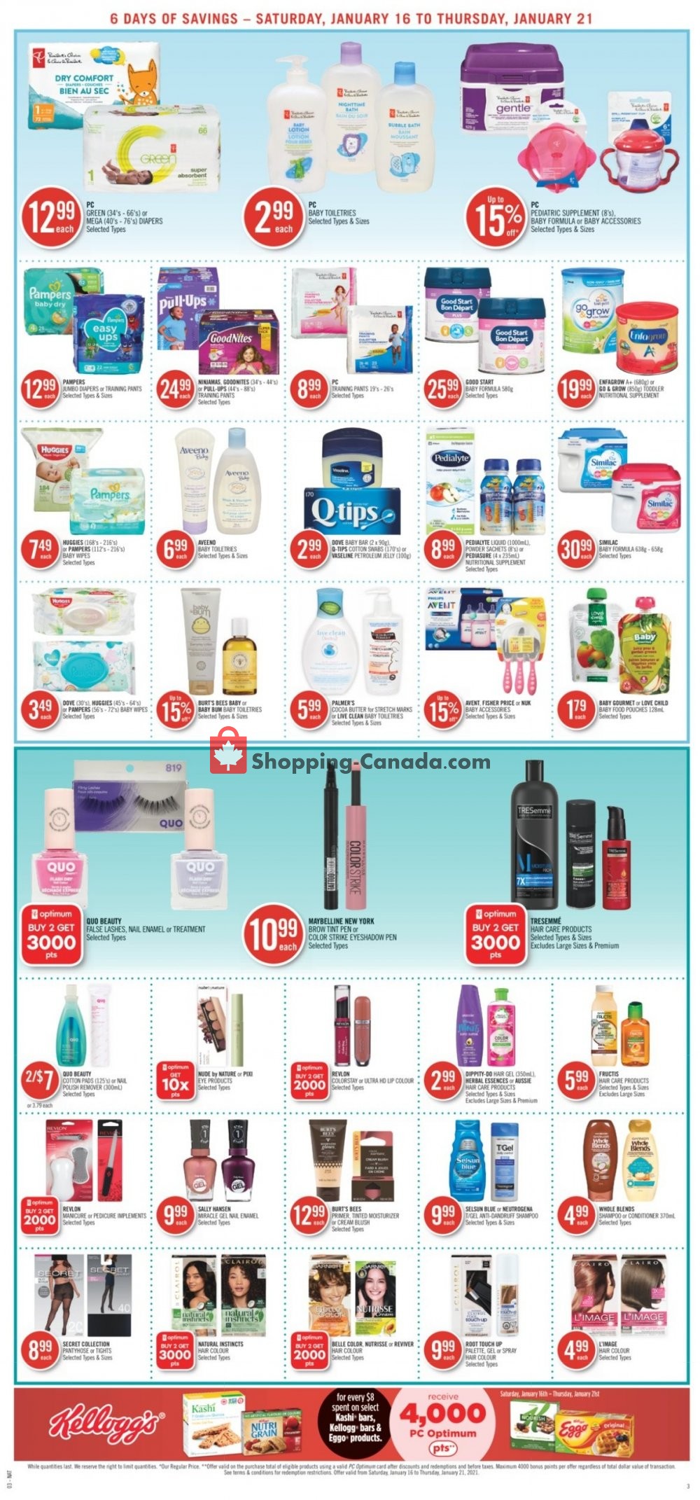 Shoppers Drug Mart flyer from Saturday January 16, 2021 to Thursday January 21, 2021 - page 6