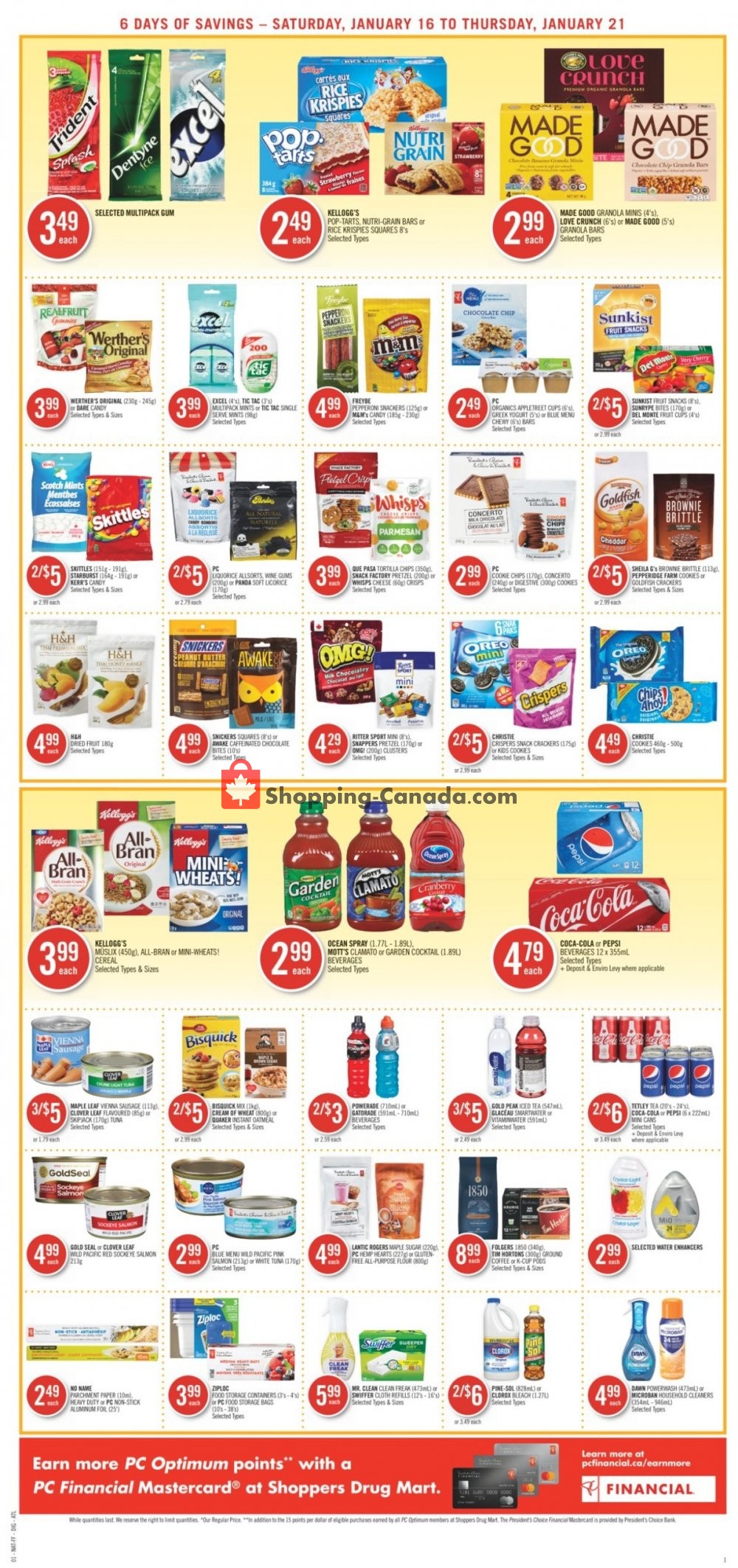 Shoppers Drug Mart flyer from Saturday January 16, 2021 to Thursday January 21, 2021 - page 7