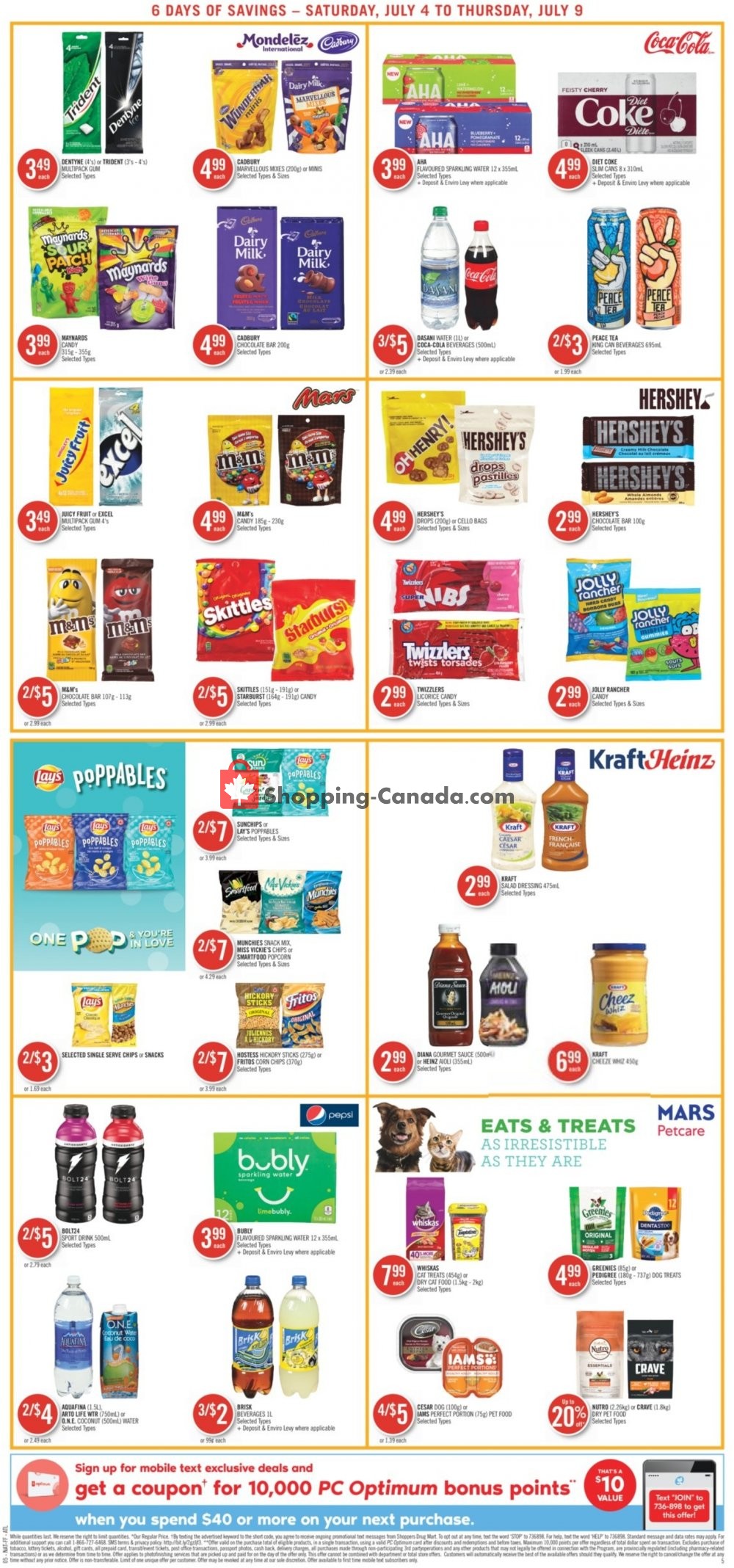 Shoppers Drug Mart flyer from Saturday July 4, 2020 to Thursday July 9, 2020 - page 10