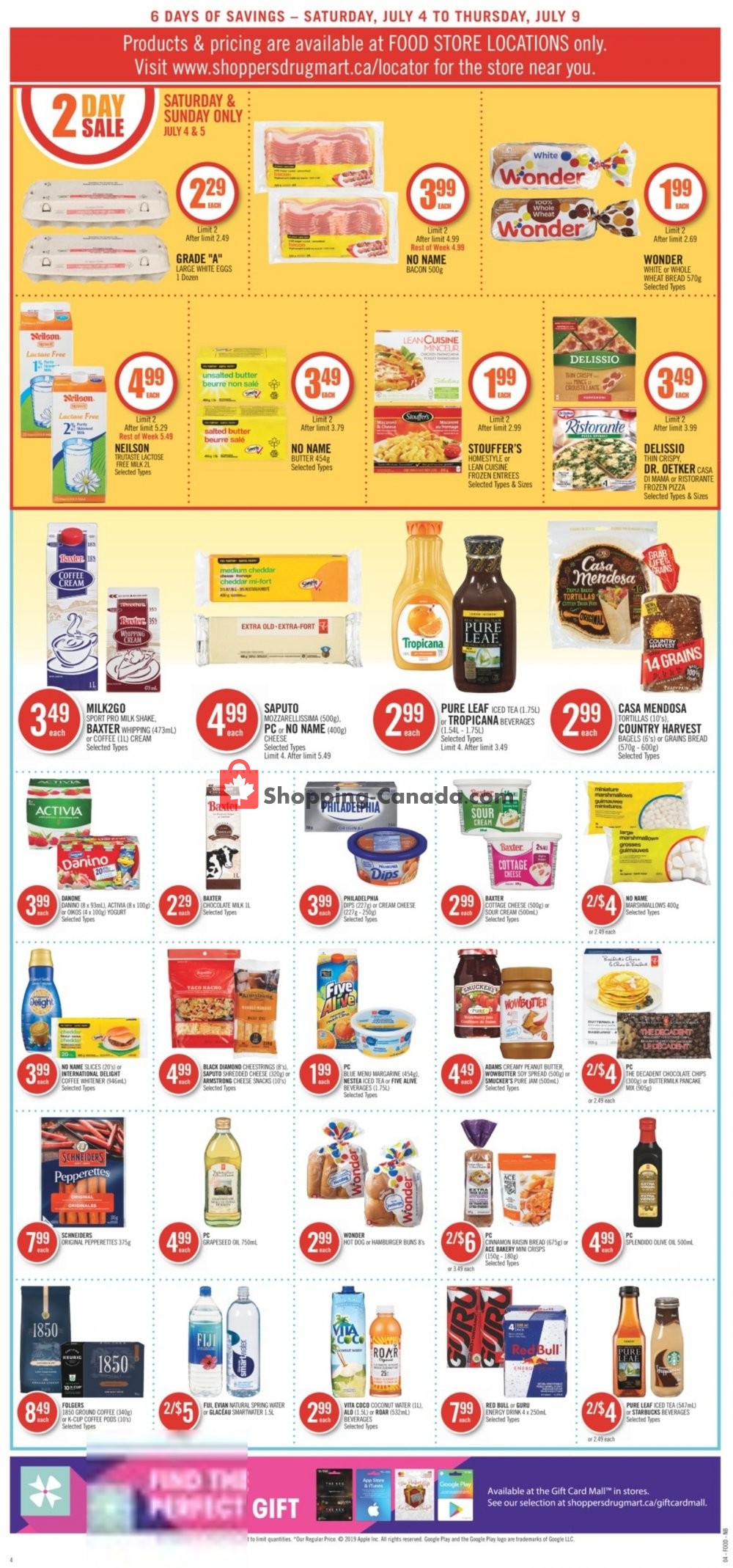 Shoppers Drug Mart flyer from Saturday July 4, 2020 to Thursday July 9, 2020 - page 8