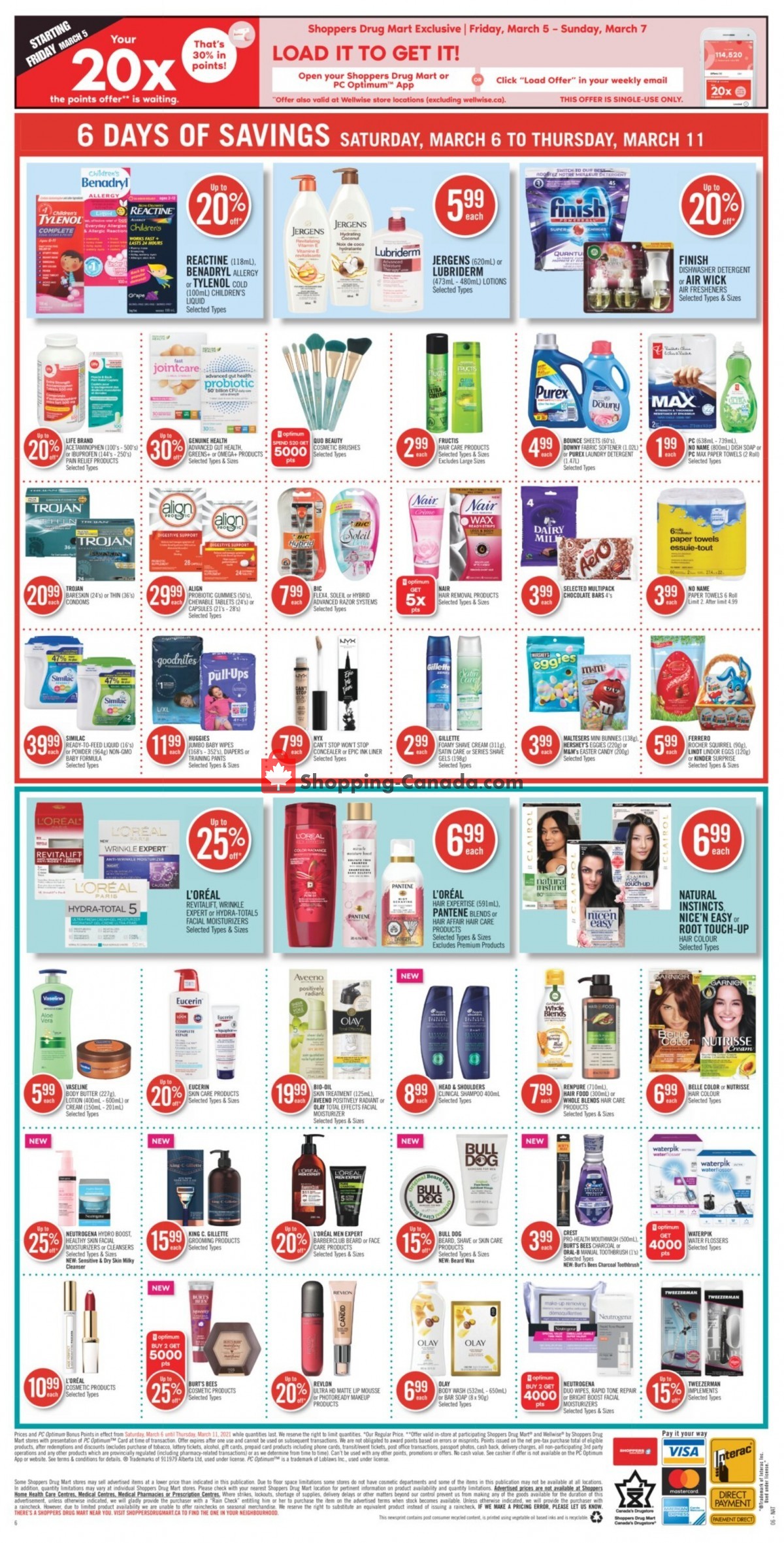 Shoppers Drug Mart flyer from Saturday March 6, 2021 to Thursday March 11, 2021 - page 15
