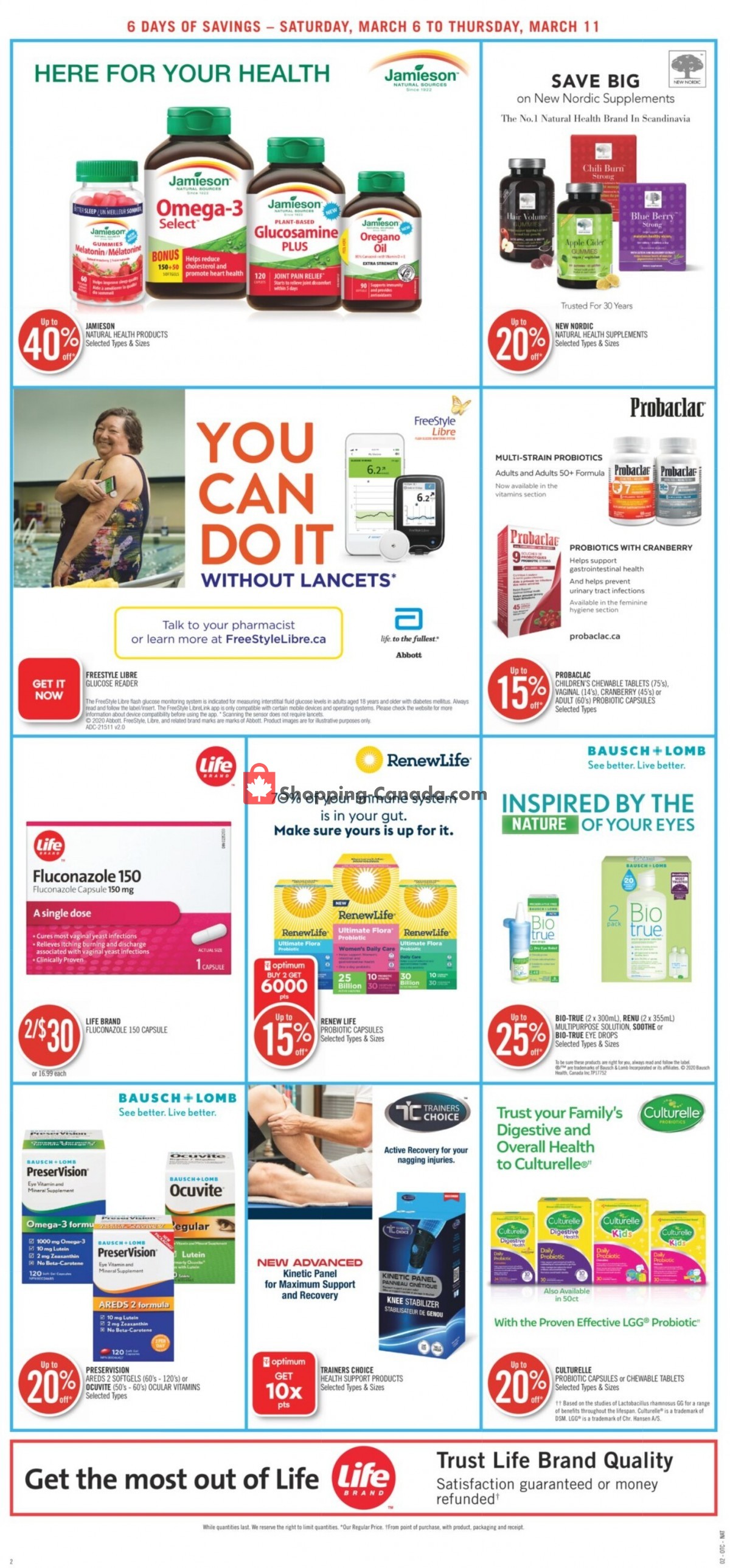 Shoppers Drug Mart flyer from Saturday March 6, 2021 to Thursday March 11, 2021 - page 9