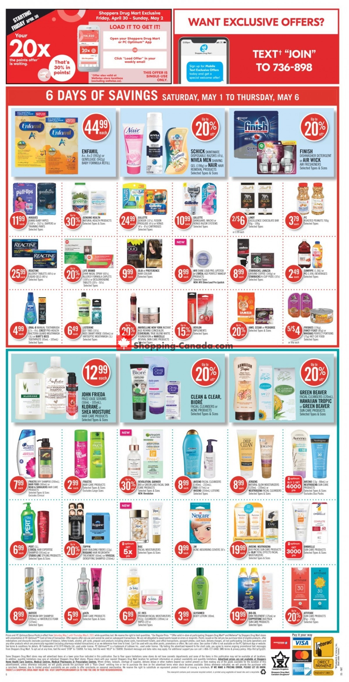 Shoppers Drug Mart flyer from Saturday May 1, 2021 to Thursday May 6, 2021 - page 16