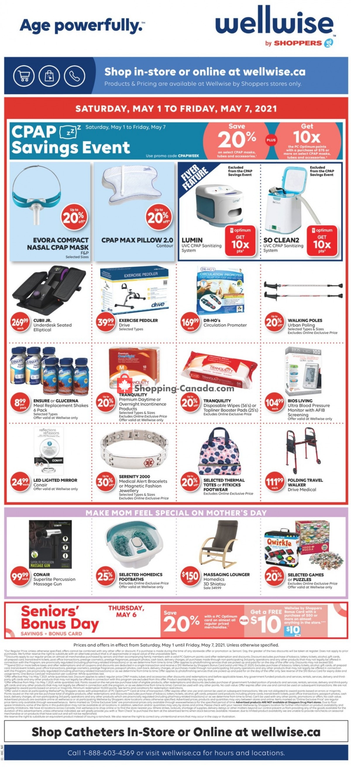 Shoppers Drug Mart flyer from Saturday May 1, 2021 to Thursday May 6, 2021 - page 19