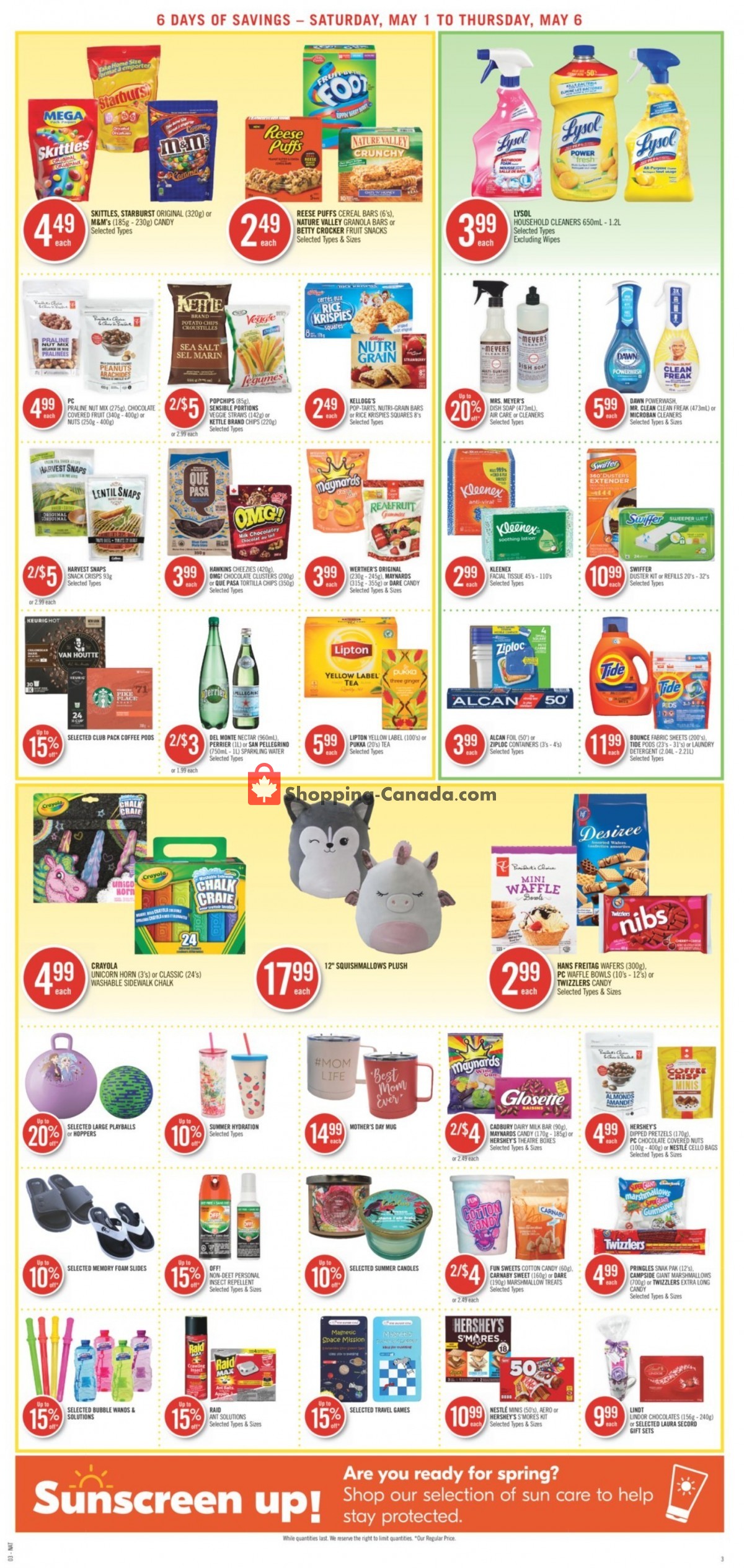Shoppers Drug Mart flyer from Saturday May 1, 2021 to Thursday May 6, 2021 - page 6