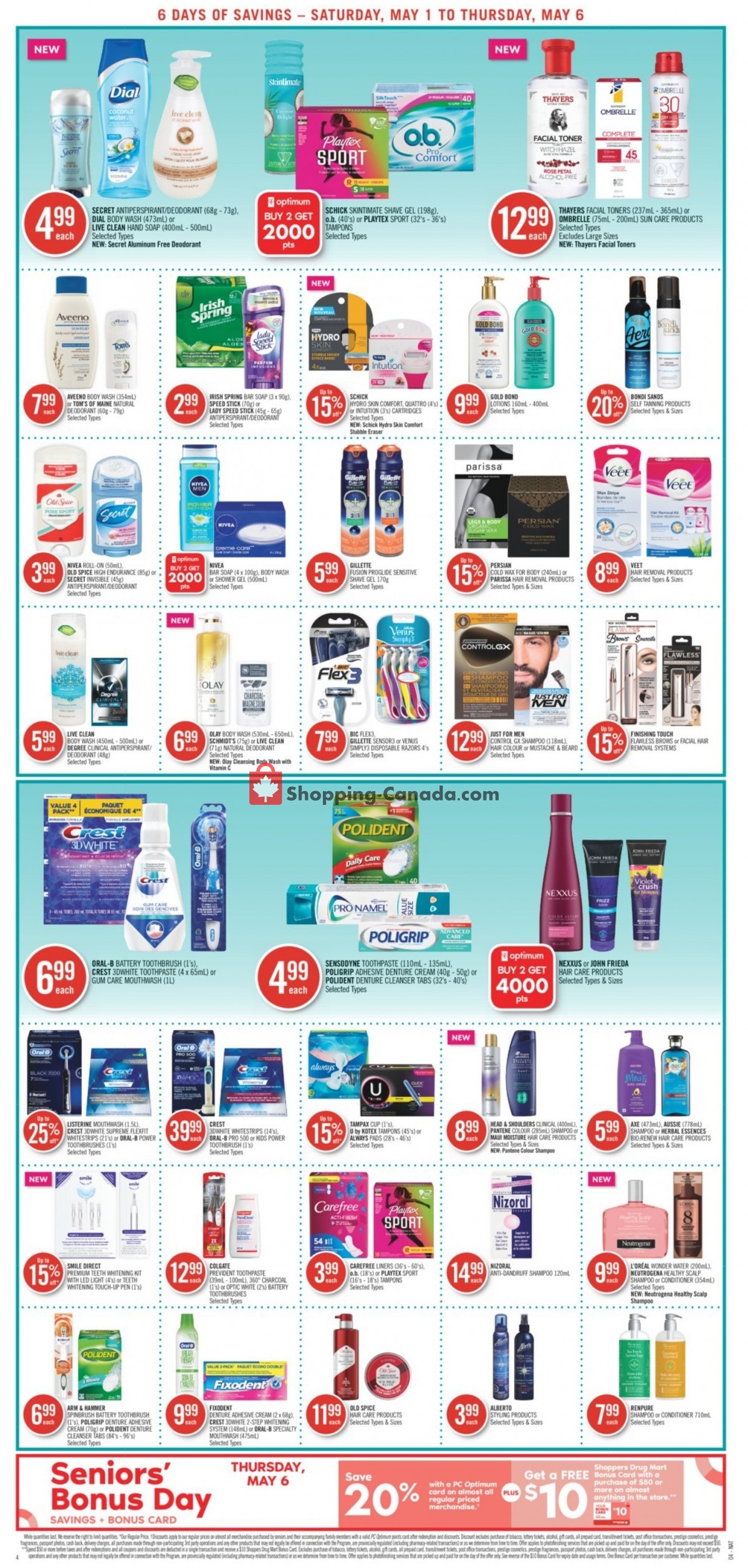 Shoppers Drug Mart flyer from Saturday May 1, 2021 to Thursday May 6, 2021 - page 7