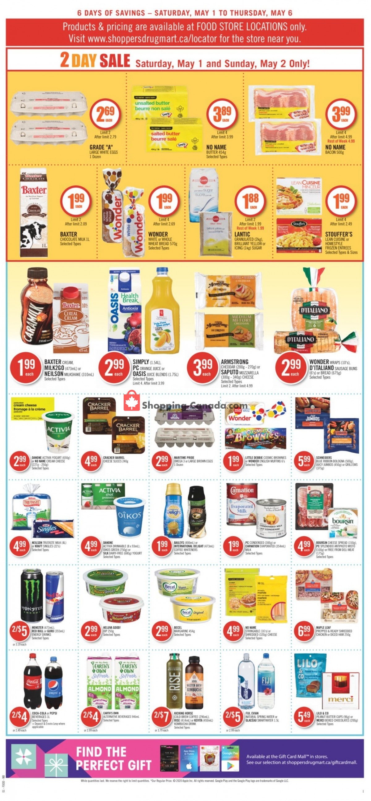 Shoppers Drug Mart flyer from Saturday May 1, 2021 to Thursday May 6, 2021 - page 8