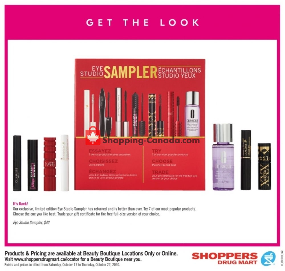 Shoppers Drug Mart flyer from Saturday October 17, 2020 to Thursday October 22, 2020 - page 12