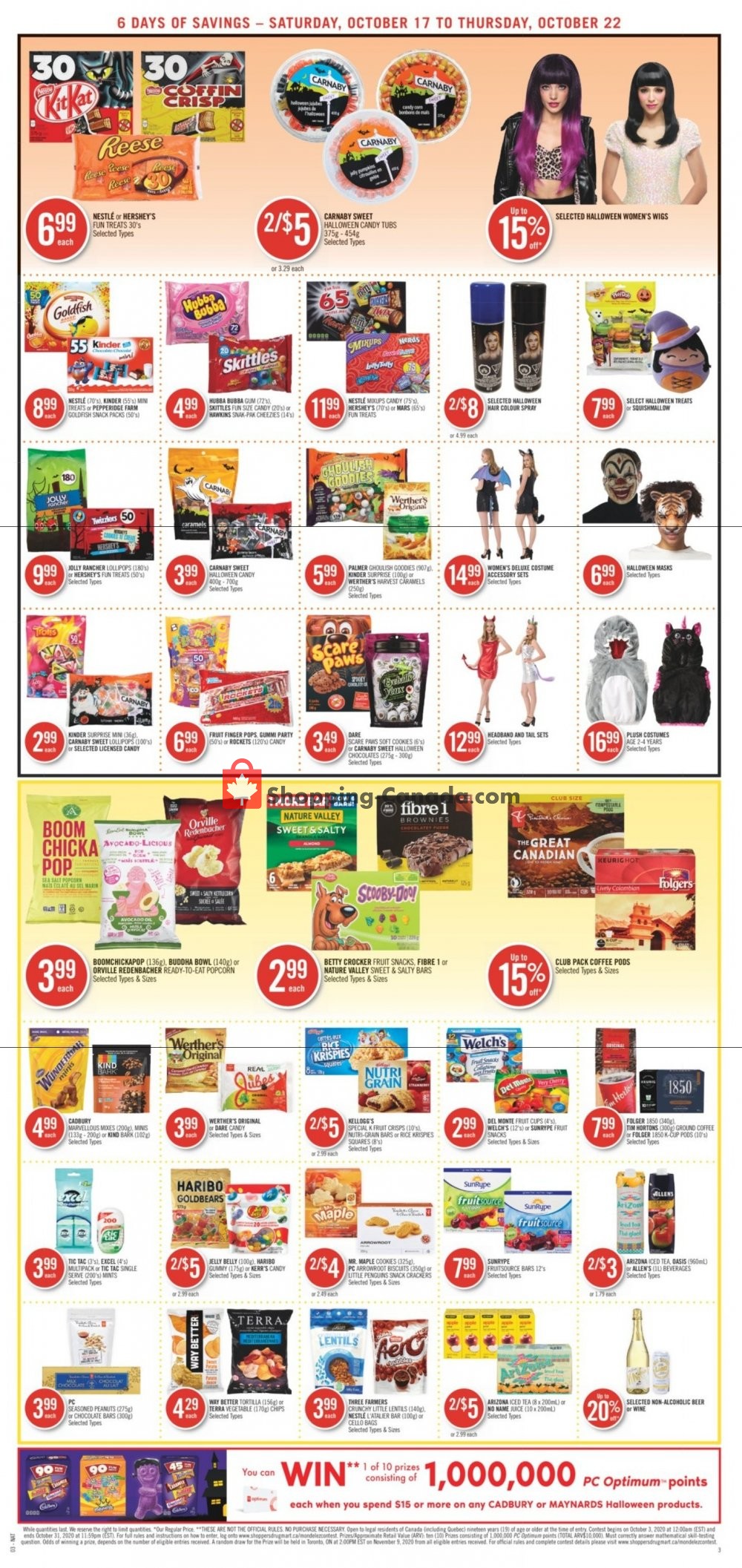Shoppers Drug Mart flyer from Saturday October 17, 2020 to Thursday October 22, 2020 - page 7