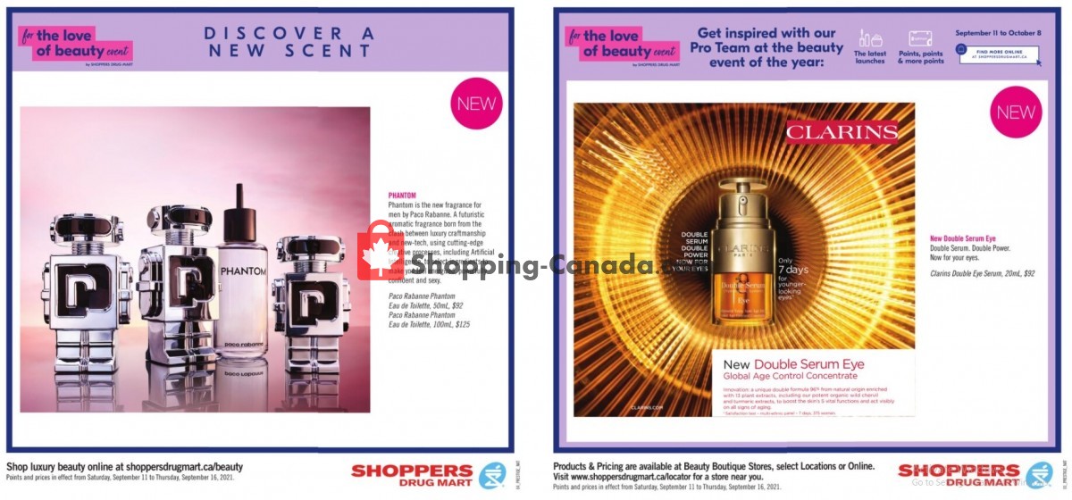 Shoppers Drug Mart flyer from Saturday September 11, 2021 to Thursday September 16, 2021 - page 13