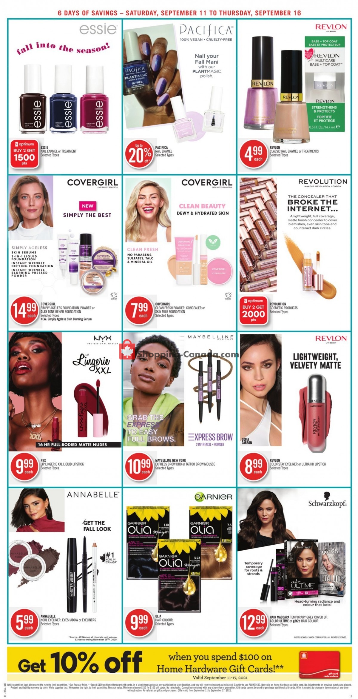 Shoppers Drug Mart flyer from Saturday September 11, 2021 to Thursday September 16, 2021 - page 17