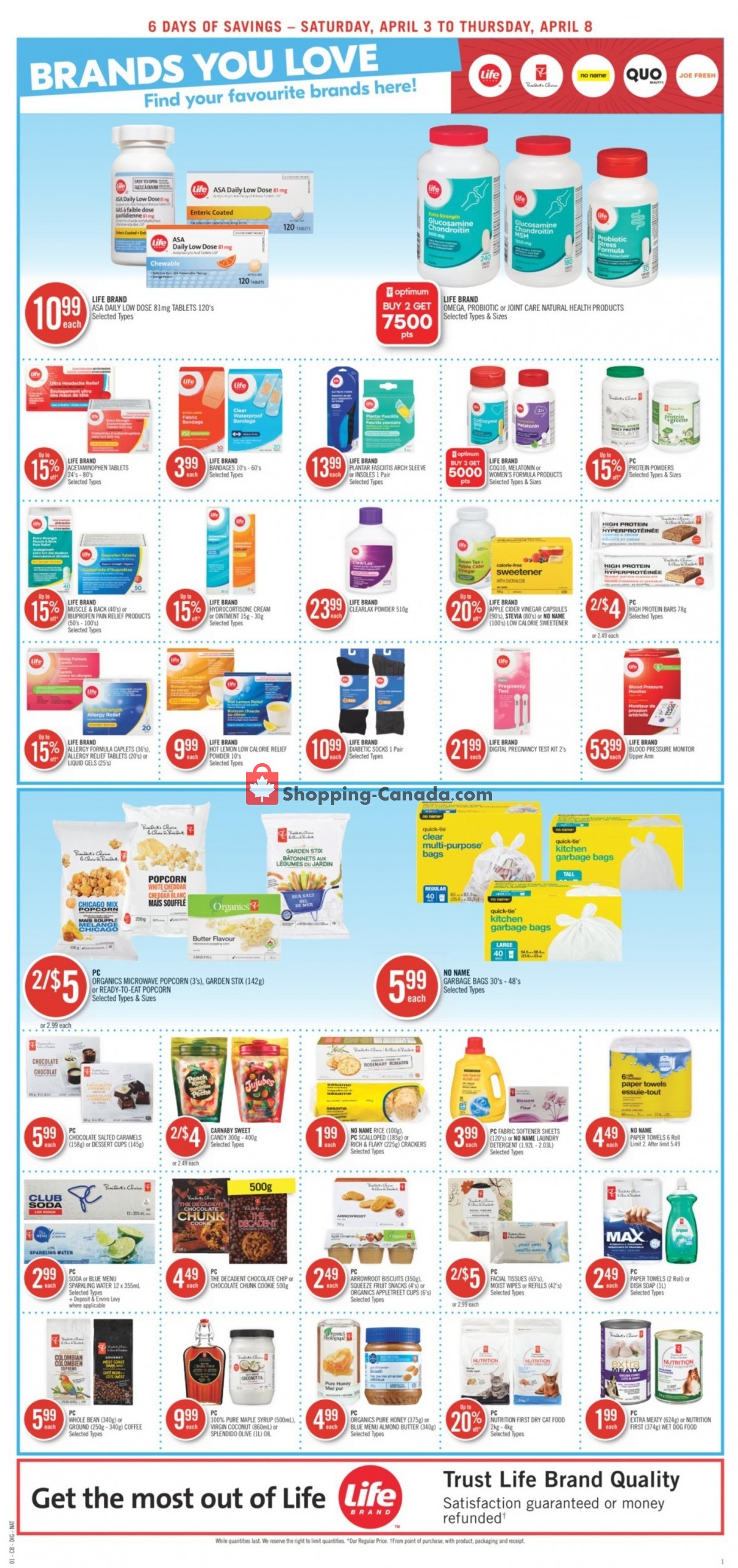 Shoppers Drug Mart flyer from Saturday April 3, 2021 to Thursday April 8, 2021 - page 13