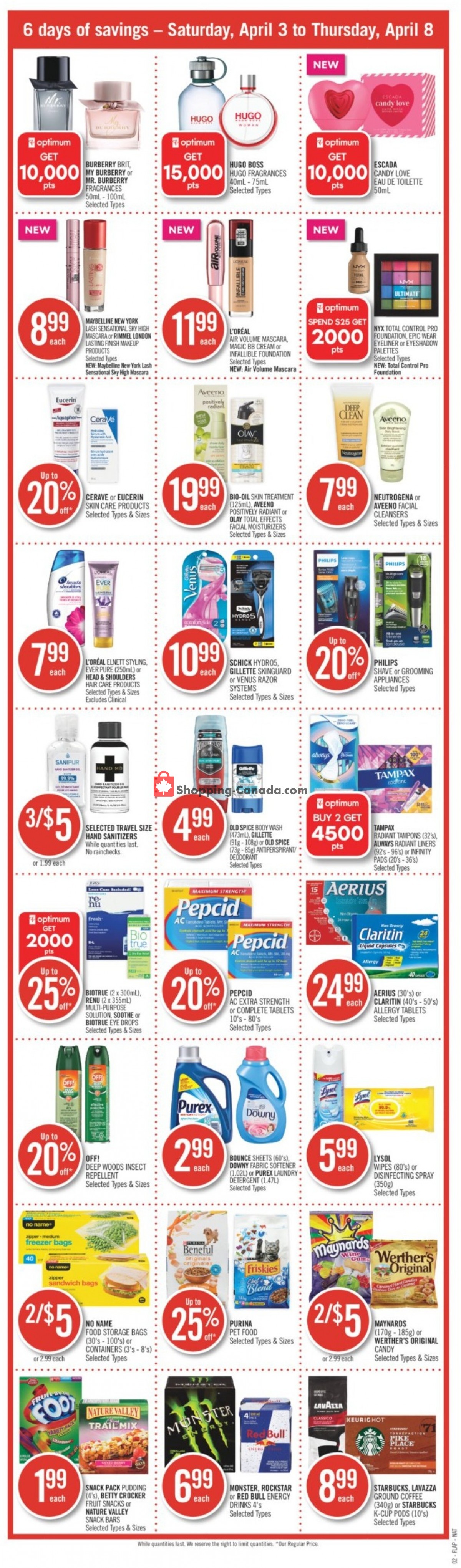 Shoppers Drug Mart flyer from Saturday April 3, 2021 to Thursday April 8, 2021 - page 3