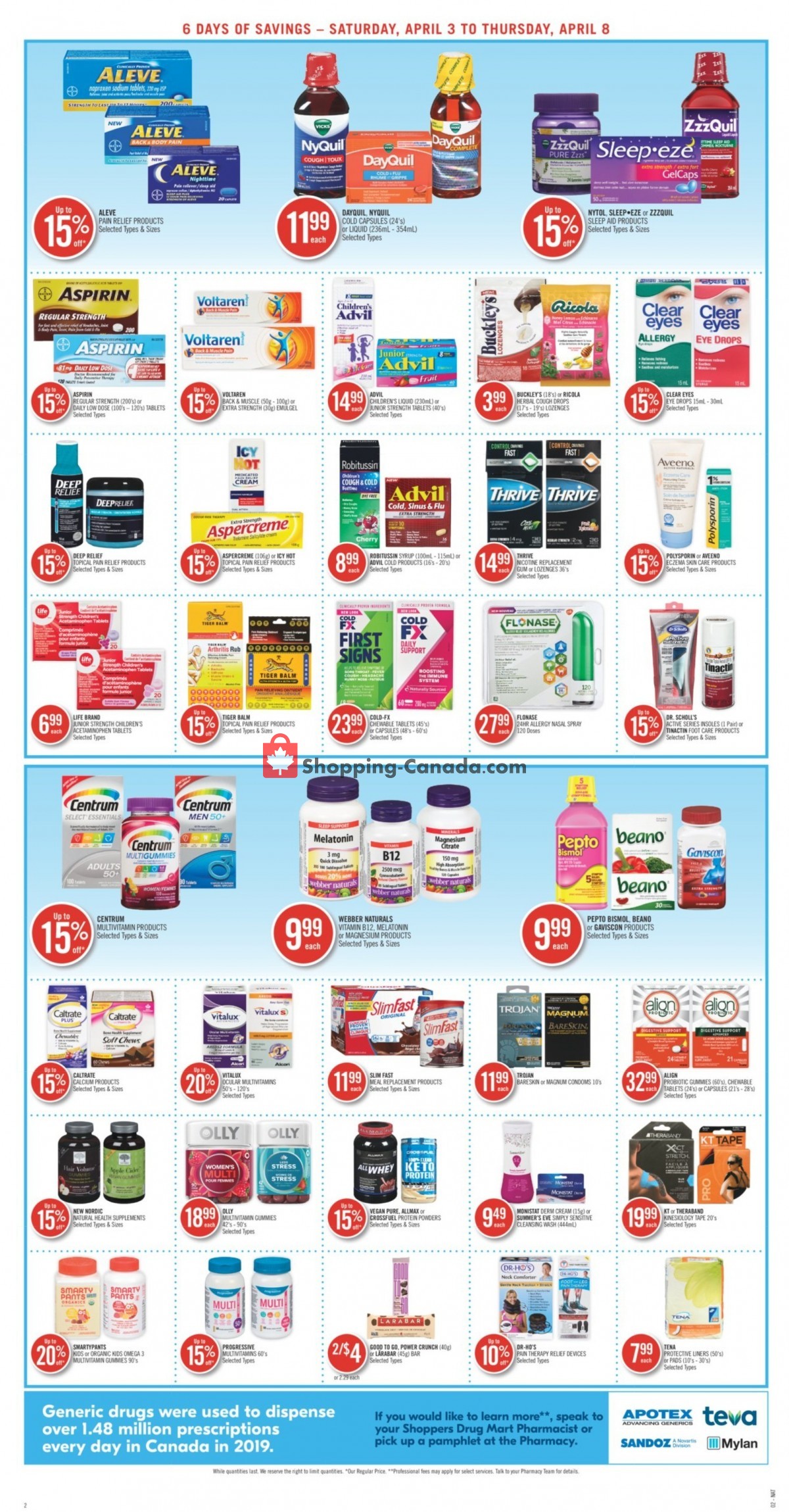 Shoppers Drug Mart flyer from Saturday April 3, 2021 to Thursday April 8, 2021 - page 5