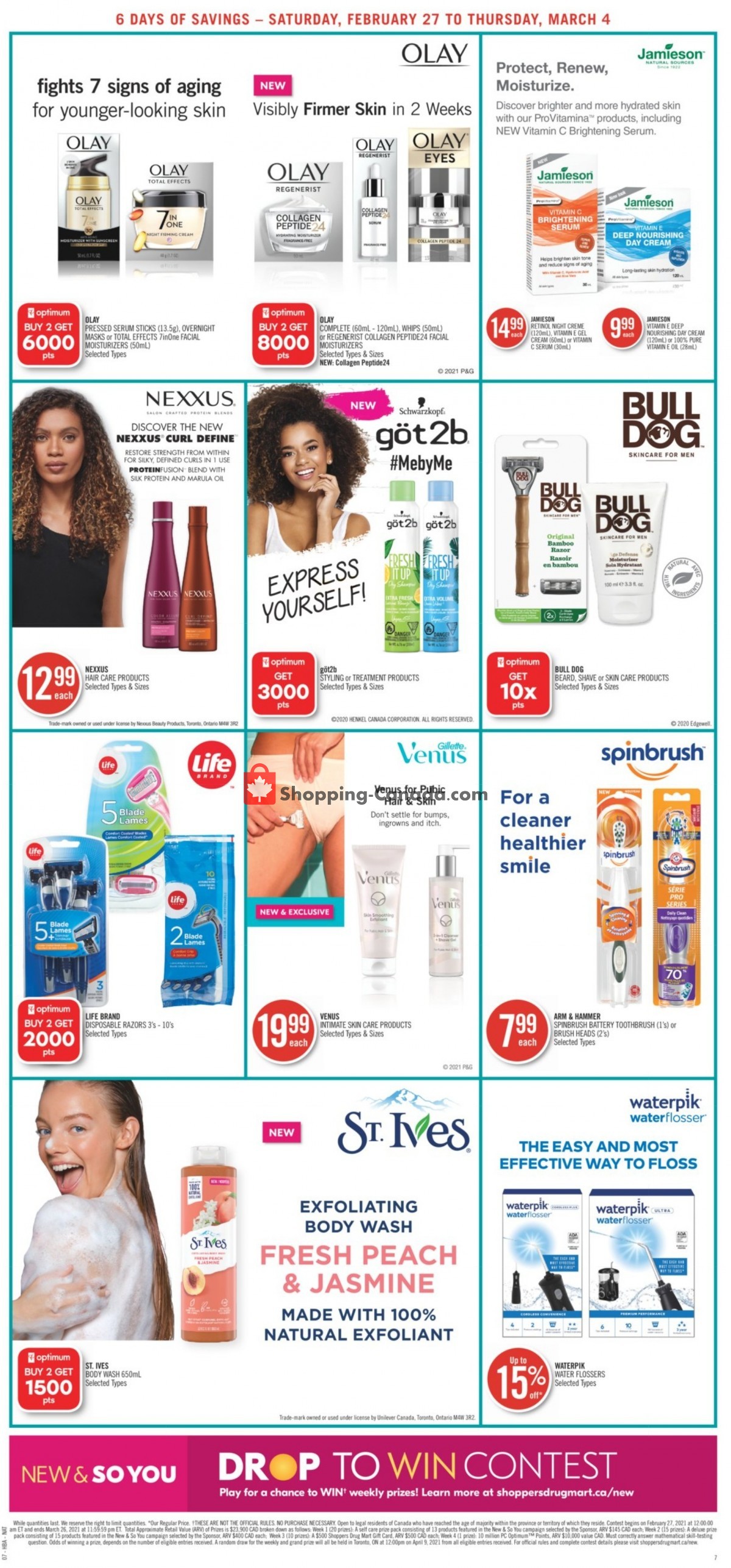 Shoppers Drug Mart flyer from Saturday February 27, 2021 to Thursday March 4, 2021 - page 15