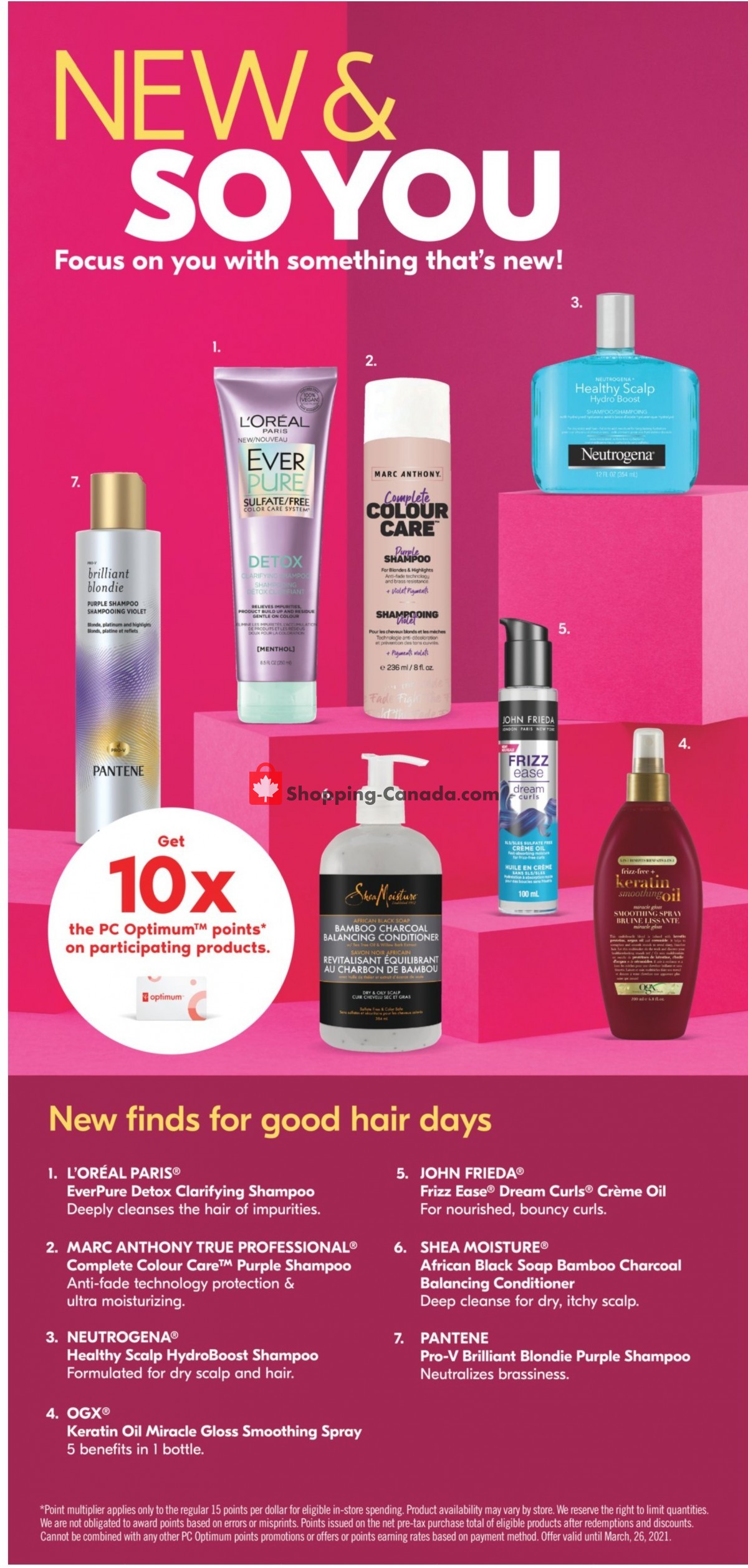 Shoppers Drug Mart flyer from Saturday February 27, 2021 to Thursday March 4, 2021 - page 21