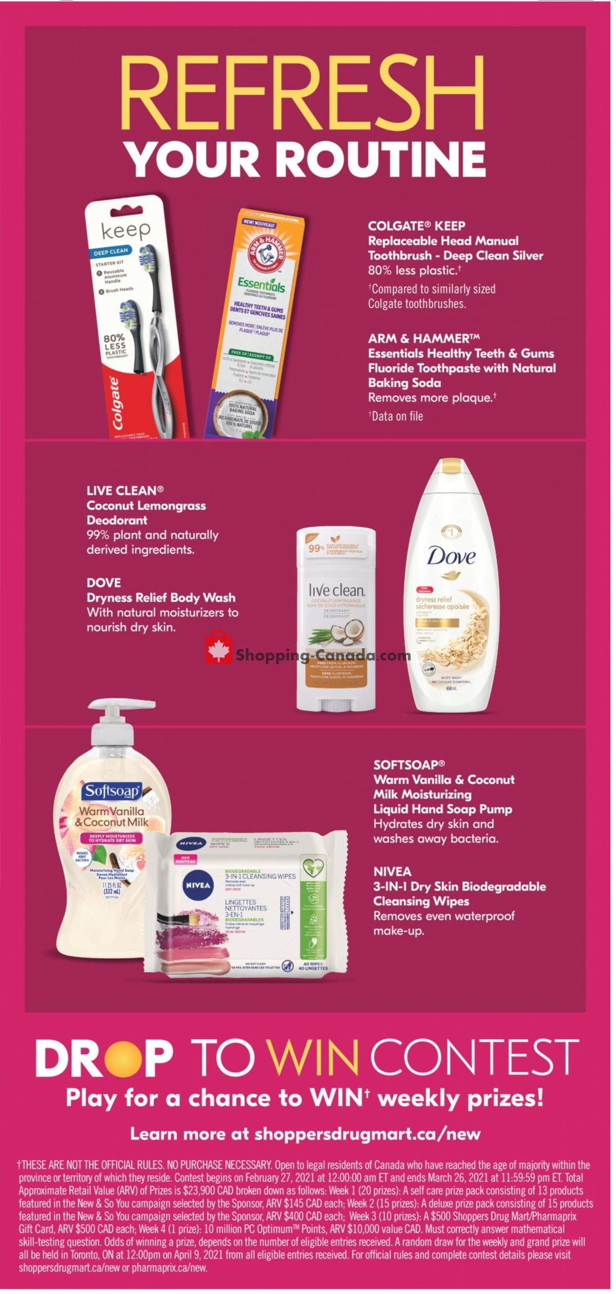Shoppers Drug Mart flyer from Saturday February 27, 2021 to Thursday March 4, 2021 - page 22