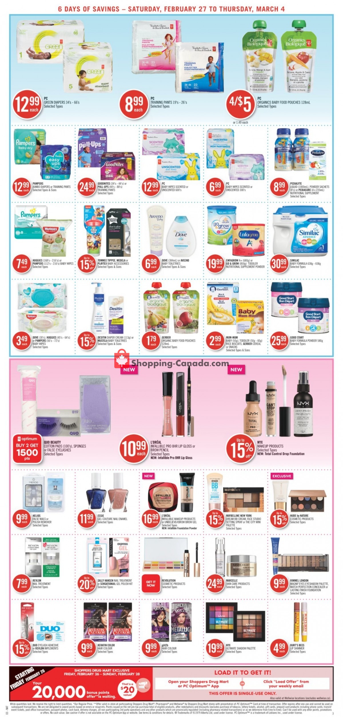 Shoppers Drug Mart flyer from Saturday February 27, 2021 to Thursday March 4, 2021 - page 8