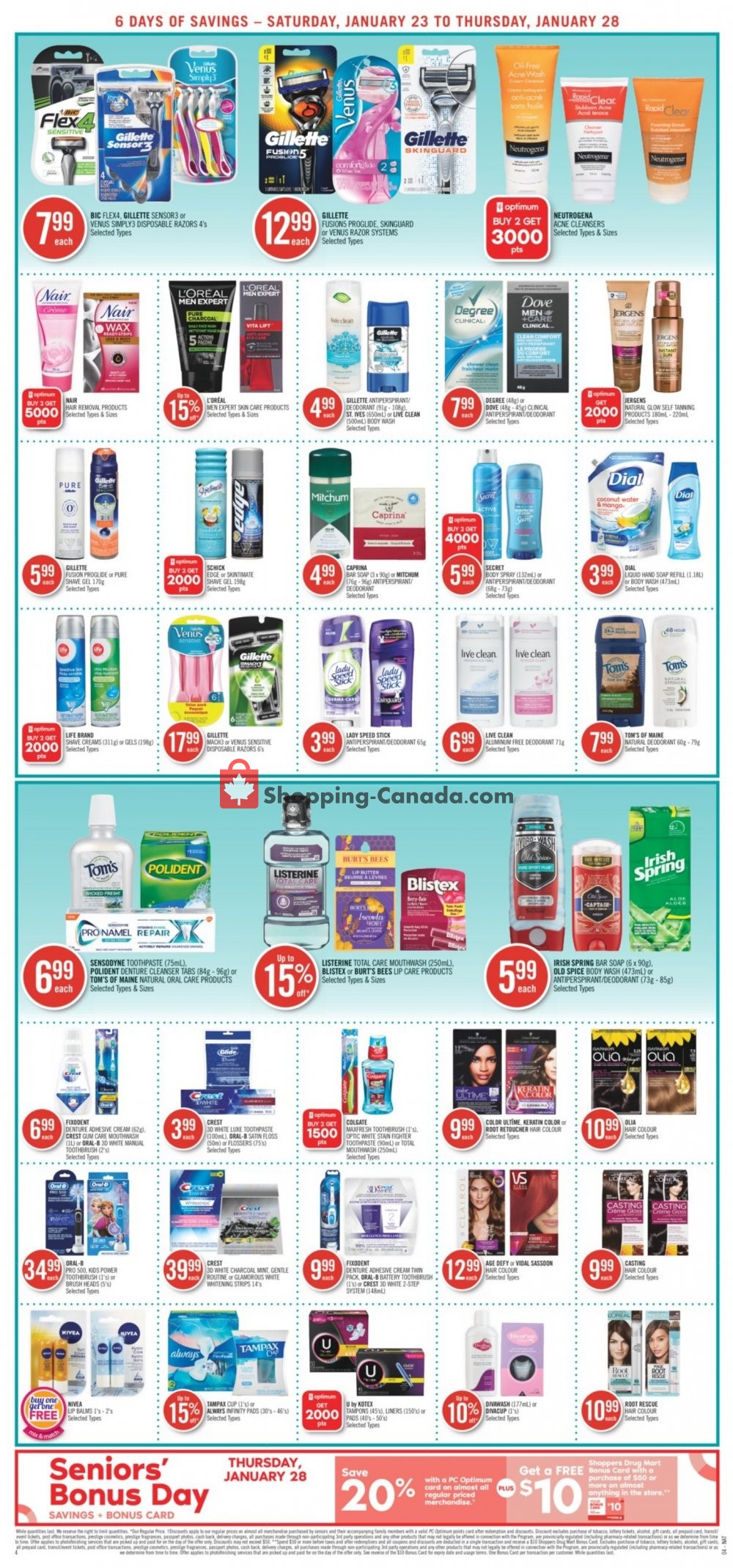 Shoppers Drug Mart flyer from Saturday January 23, 2021 to Thursday January 28, 2021 - page 22