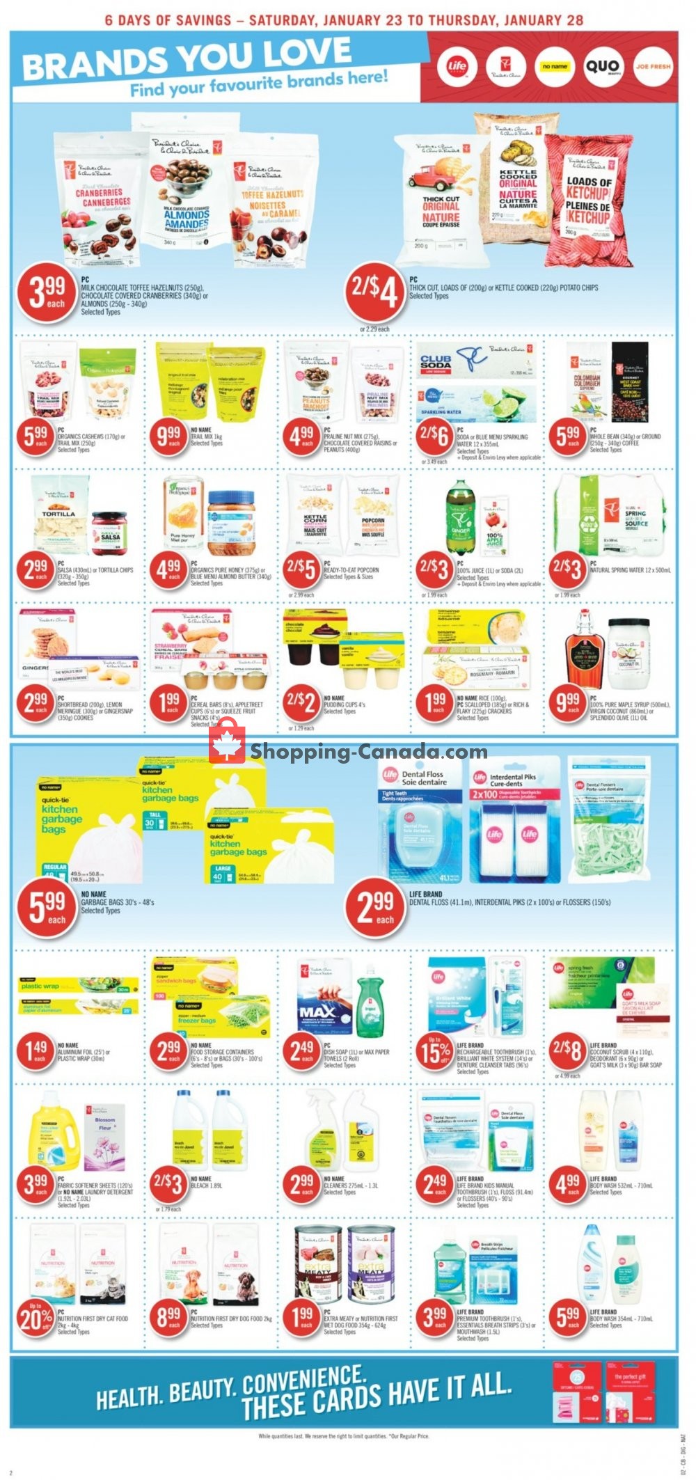 Shoppers Drug Mart flyer from Saturday January 23, 2021 to Thursday January 28, 2021 - page 28