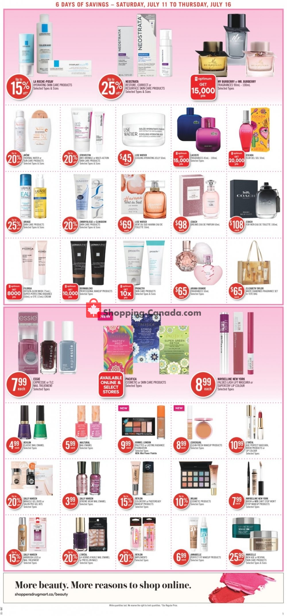 Shoppers Drug Mart flyer from Saturday July 11, 2020 to Thursday July 16, 2020 - page 12