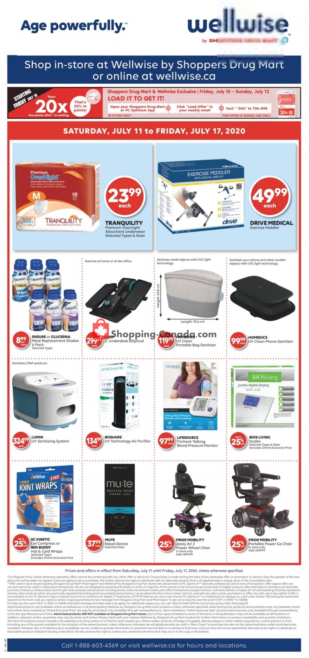 Shoppers Drug Mart flyer from Saturday July 11, 2020 to Thursday July 16, 2020 - page 16