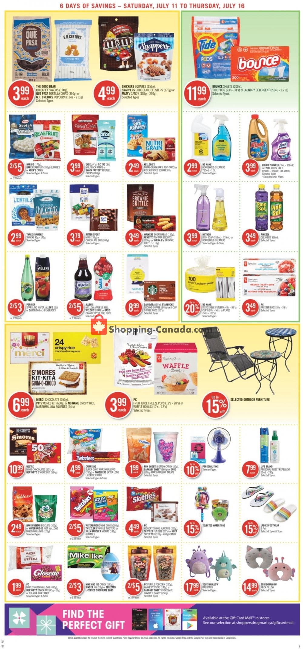 Shoppers Drug Mart flyer from Saturday July 11, 2020 to Thursday July 16, 2020 - page 6