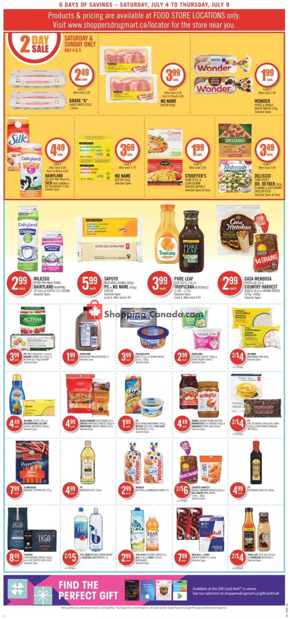 Shoppers Drug Mart flyer from Saturday July 4, 2020 to Thursday July 9, 2020 - page 8