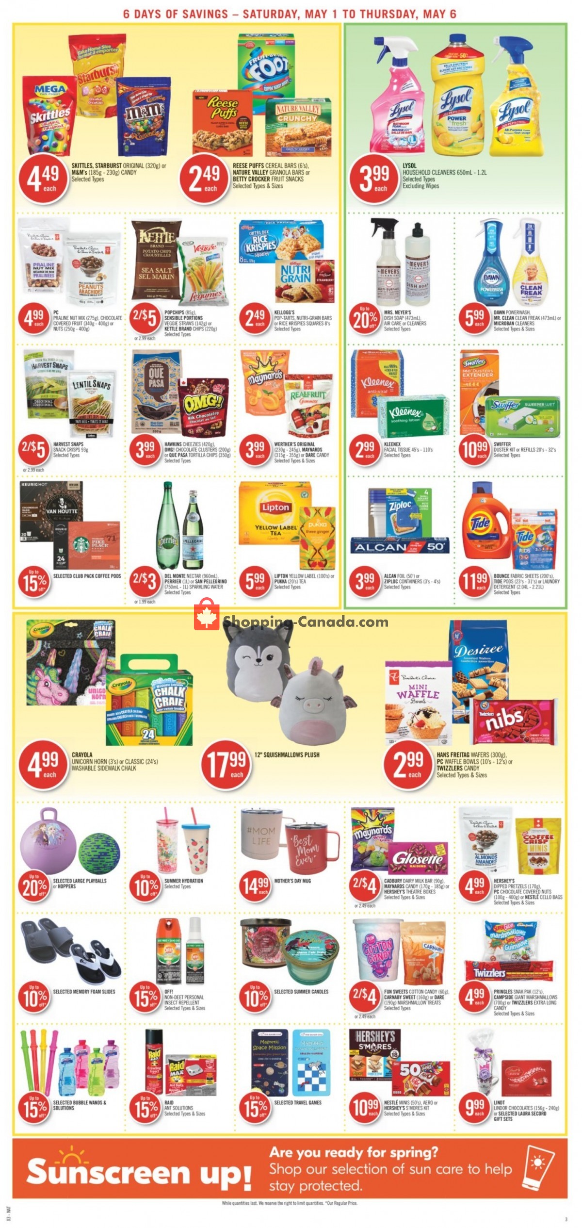 Shoppers Drug Mart flyer from Saturday May 1, 2021 to Thursday May 6, 2021 - page 6