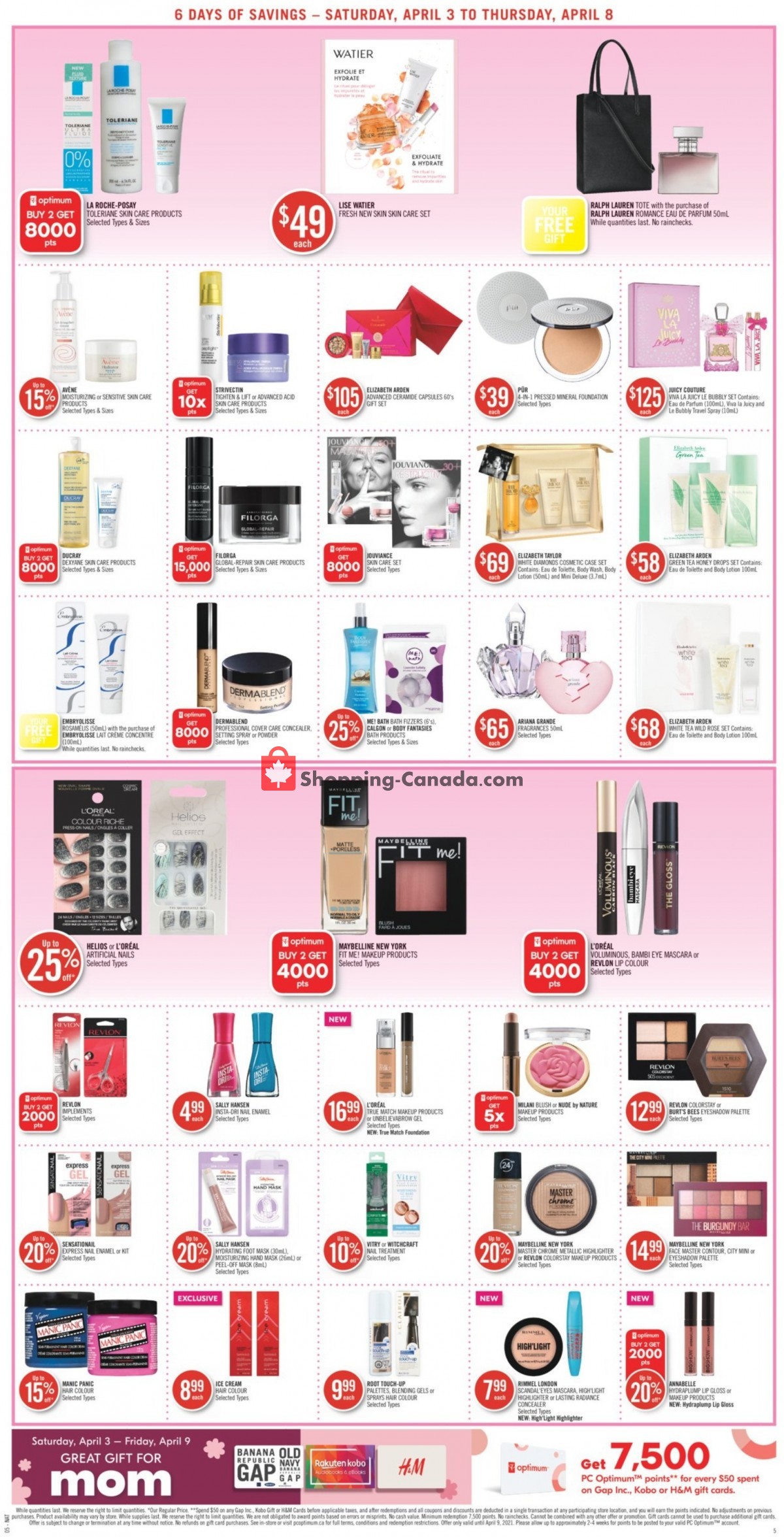 Shoppers Drug Mart flyer from Saturday April 3, 2021 to Thursday April 8, 2021 - page 12