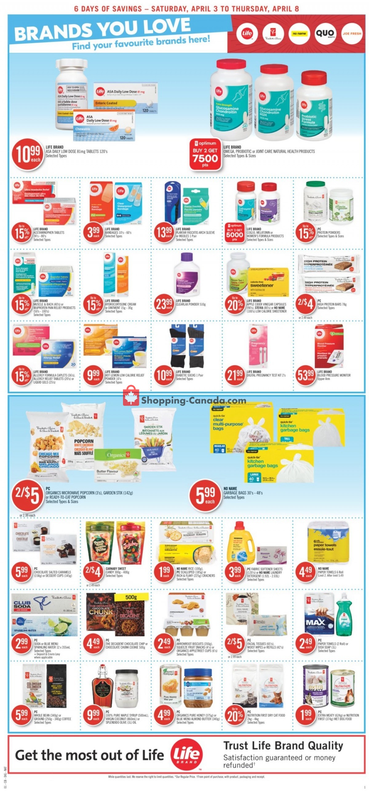 Shoppers Drug Mart flyer from Saturday April 3, 2021 to Thursday April 8, 2021 - page 13