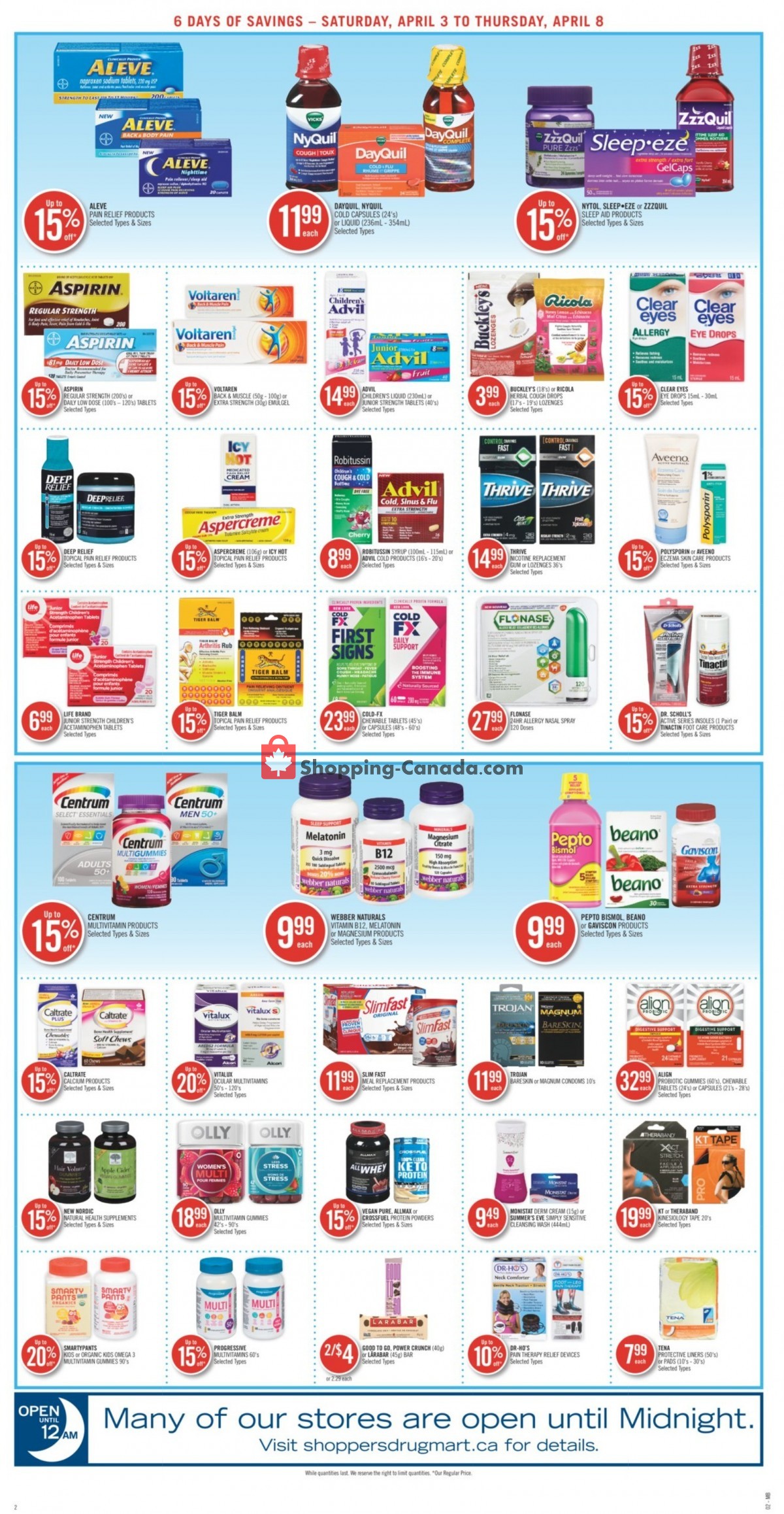 Shoppers Drug Mart flyer from Saturday April 3, 2021 to Thursday April 8, 2021 - page 5